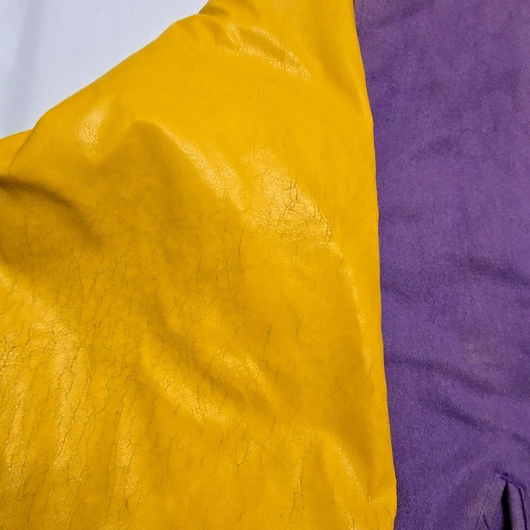 Steve And Barrys Vintage LSU Tigers Purple Yellow Varsity Jacket 90s XL Size US XL / EU 56 / 4 - 13 Thumbnail