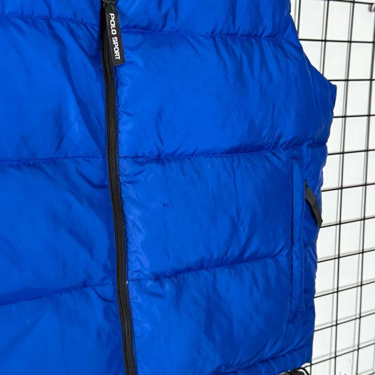 Polo Ralph Lauren Polo Sport Gilet Down Filled Blue Embroidred Logo Size US L / EU 52-54 / 3 - 7 Thumbnail