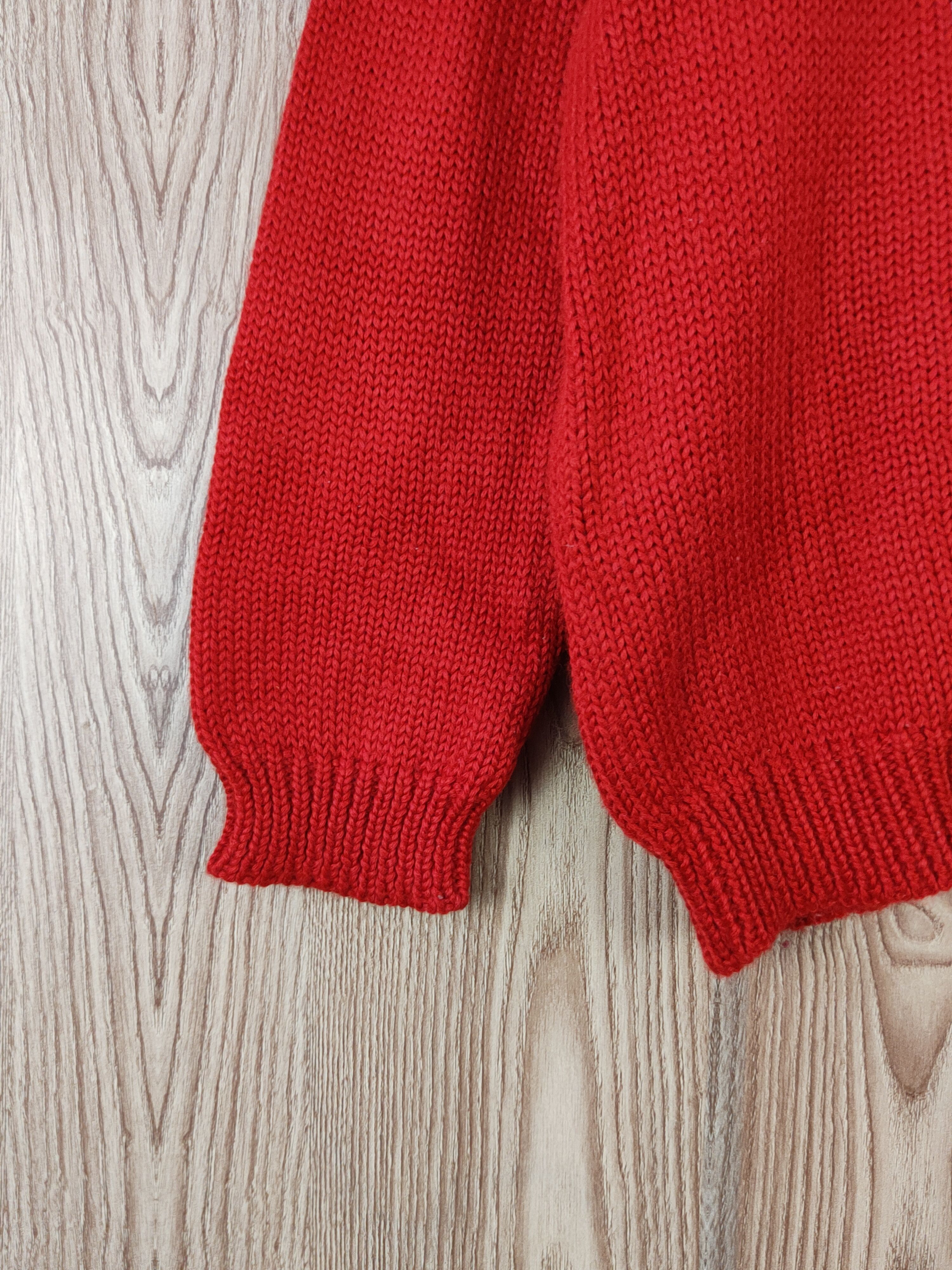 Cartoon Network × Japanese Brand Snoopy Red Knitwear Sweatshirts #W824 Size L / US 10 / IT 46 - 5 Thumbnail