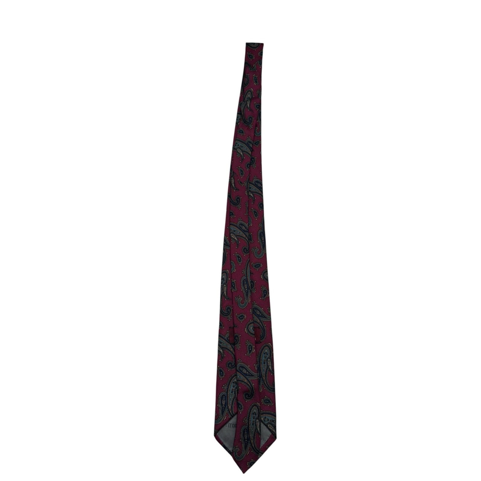 Robert Talbott Vintage ROBERT TALBOTT Nordstrom 100% Silk Tie Red Paisley Size ONE SIZE - 6 Thumbnail