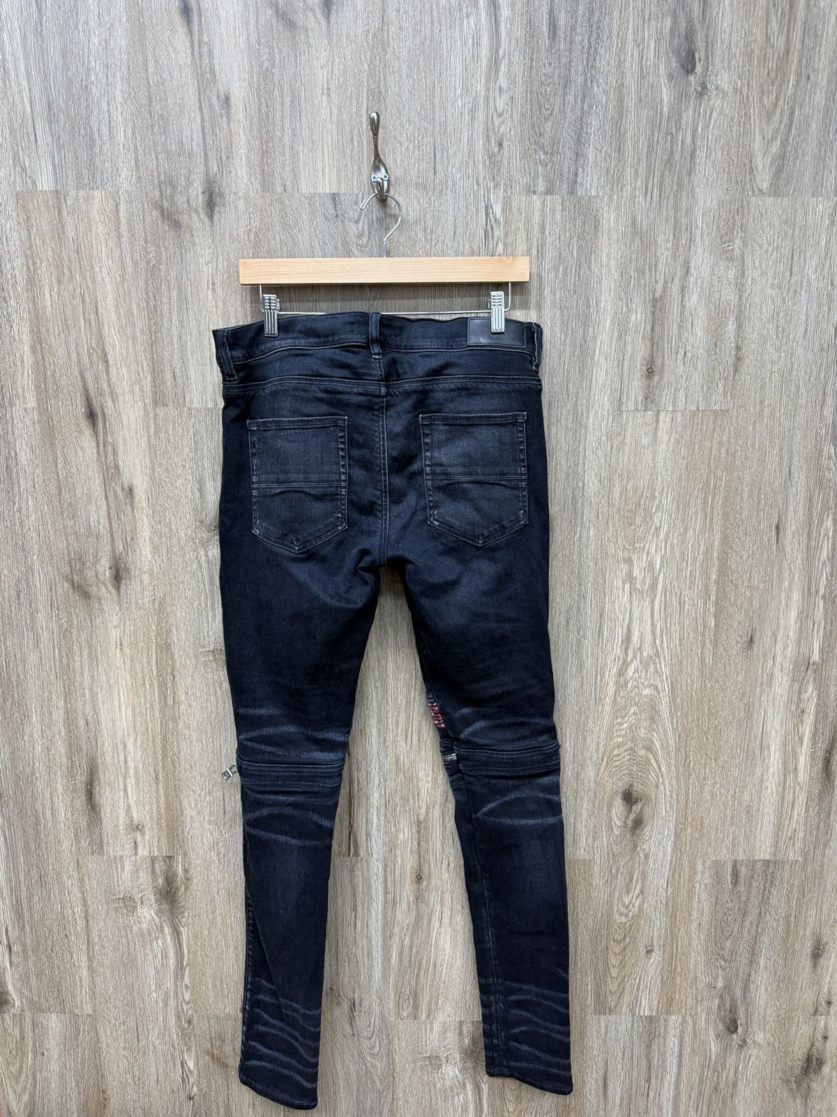Amiri Amiri MX2 Plaid Denim Jeans Size US 33 - 6 Thumbnail