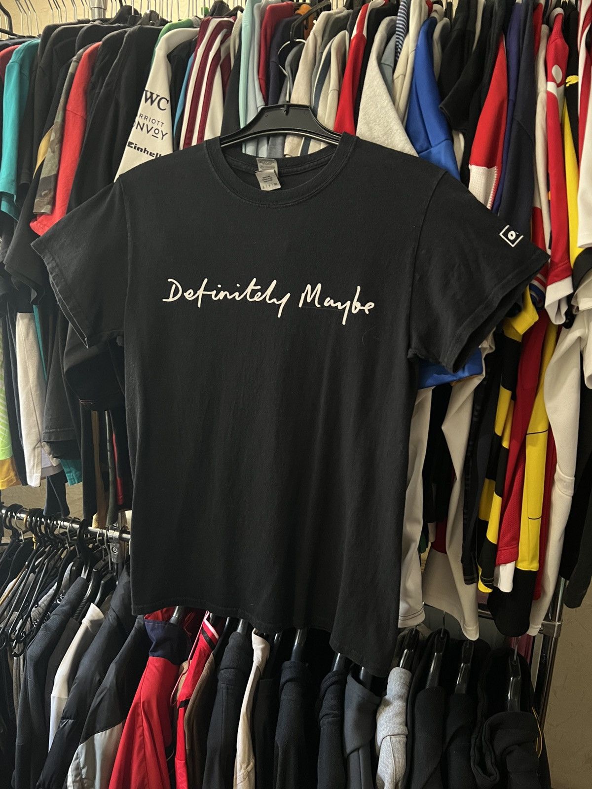 Band Tees × Vintage 2020/2021 OSASIS DEFINITELY MAYBE AOP BAND ROCK TOUR T SHIRT Size US S / EU 44-46 / 1 - 2 Thumbnail