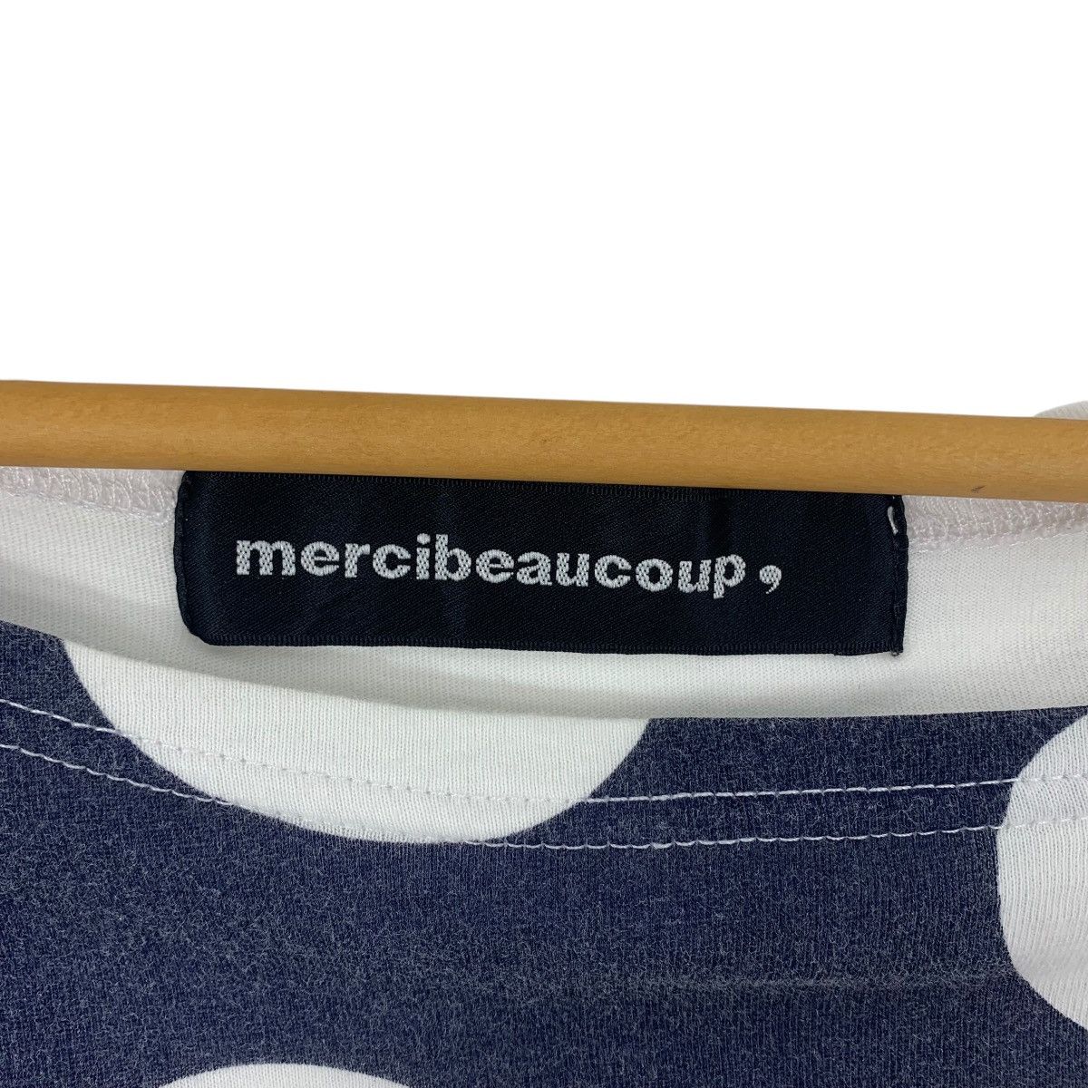 Issey Miyake × mercibeaucoup MERCIBEAUCOUP Cropped Baggy relaxed stylish women tee Size XXL / US 16-18 / IT 52-54 - 3 Thumbnail