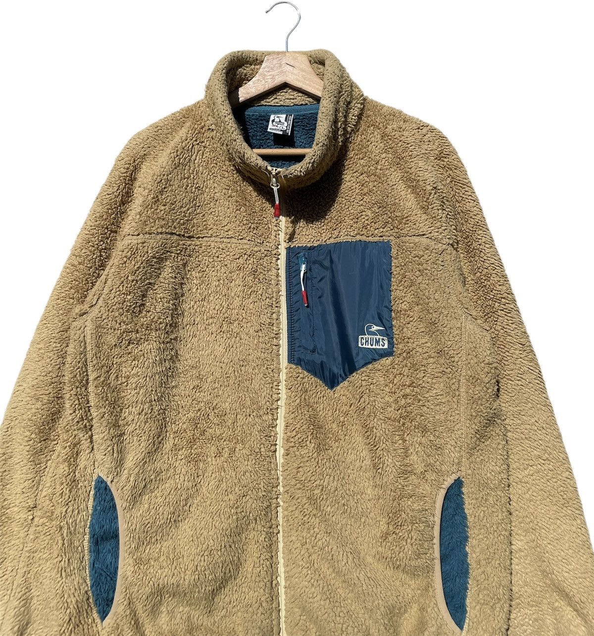 Chums 🔥Accept Binding Offer🔥 Chums Bonding Fleece Full Zip Jacket Size US L / EU 52-54 / 3 - 4 Thumbnail