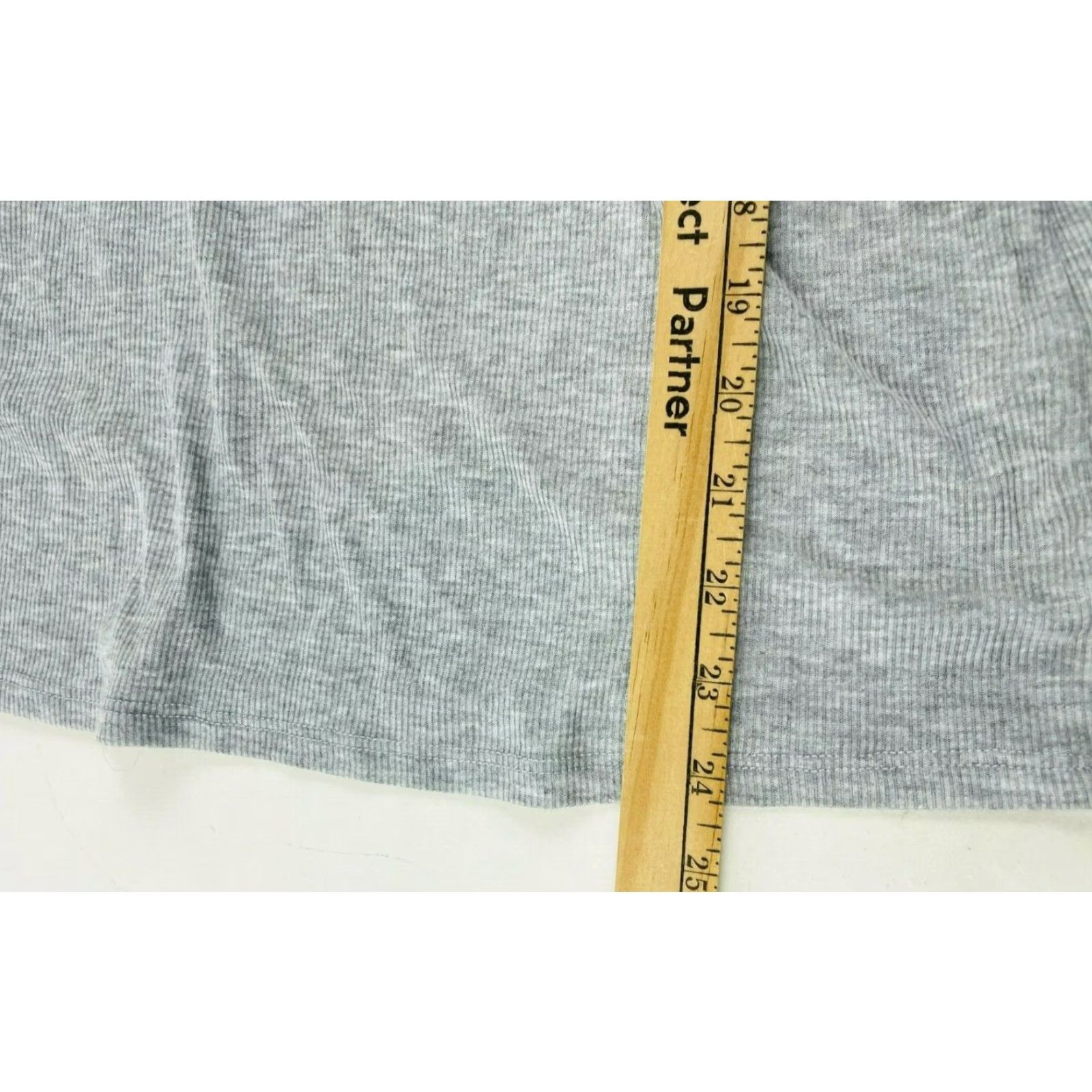 Vintage PJ Couture Tank Top Women's Size Medium Gray "Love" embroidered Pajama Shirt Size M / US 6-8 / IT 42-44 - 5 Thumbnail