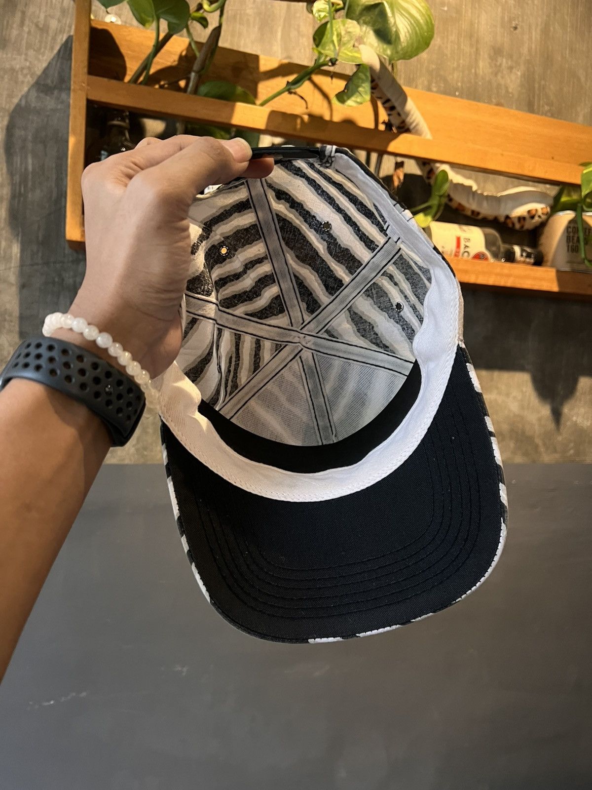 Vintage × Zubaz Vintage Hat John Deere Zubaz by K Products Size ONE SIZE - 3 Thumbnail