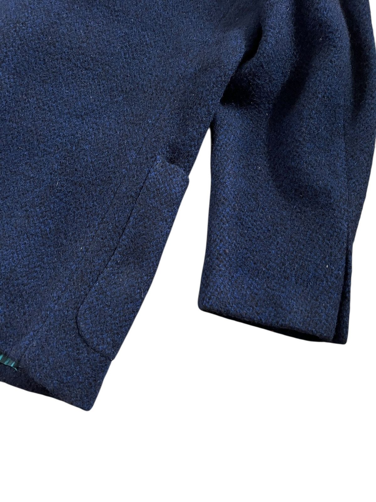 Japanese Brand Arrston Volaju Tweed Knitted Wool Coat Size US L / EU 52-54 / 3 - 7 Thumbnail