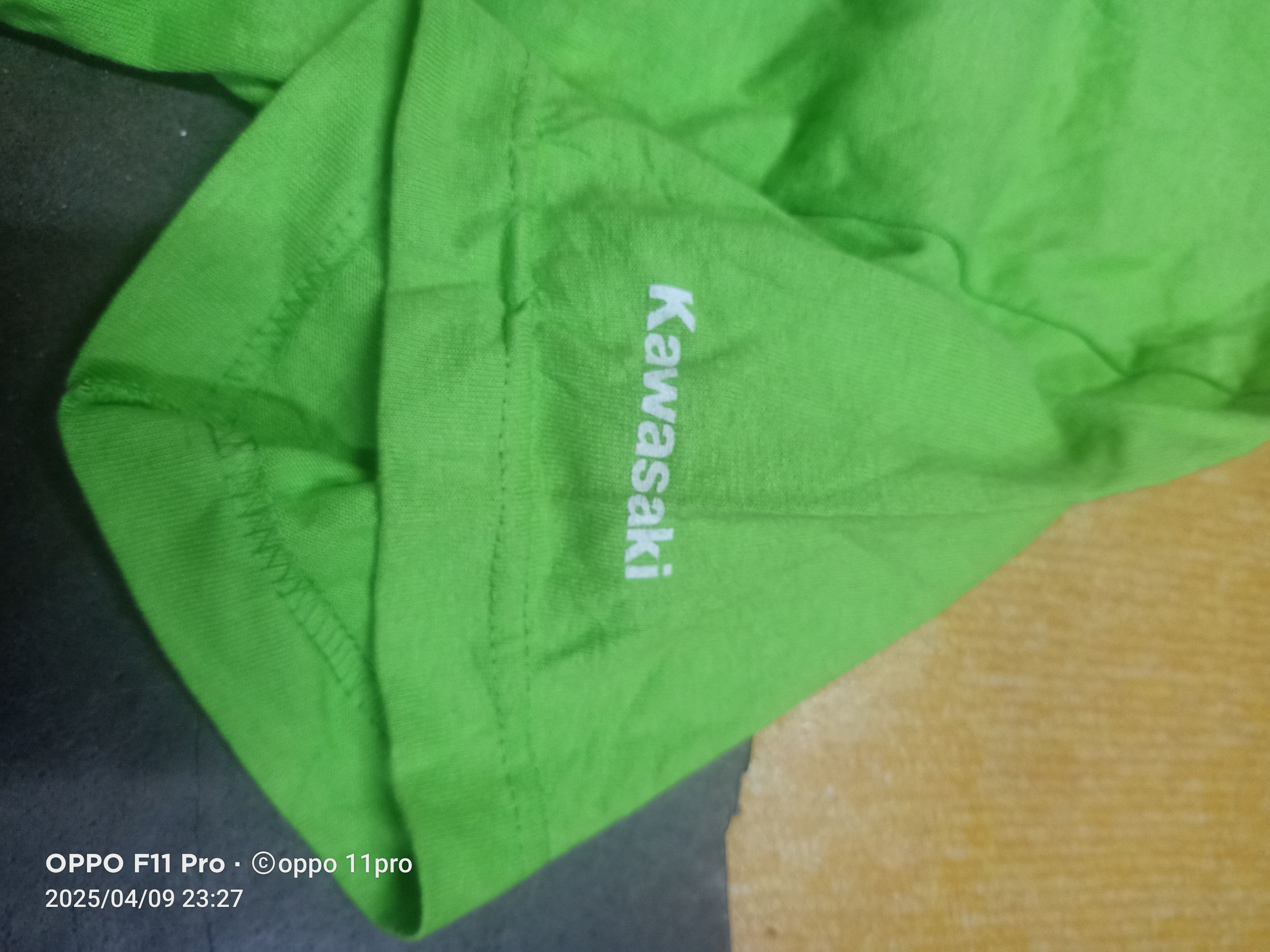Other × Vintage Kawasaki Men Tee Shirt 30Anniversary Team Green Size US L / EU 52-54 / 3 - 6 Thumbnail