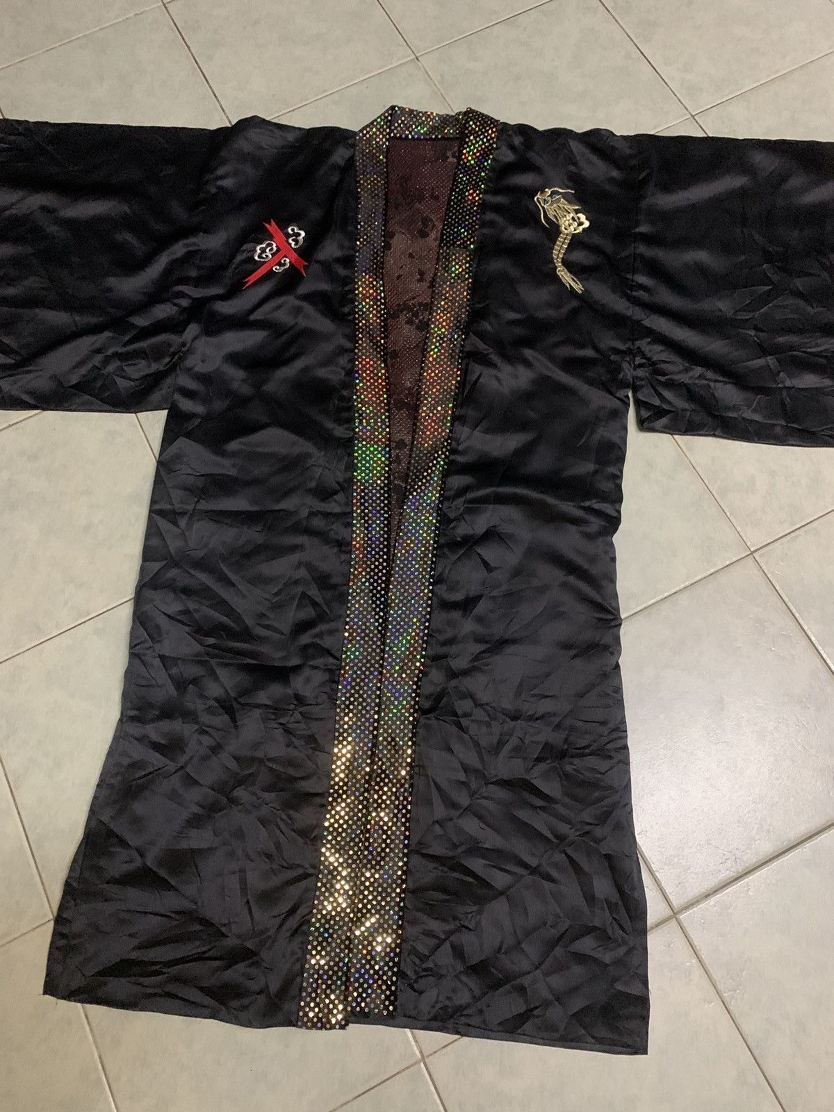 Japanese Brand Vintage Kimono Dragon Japanese Traditional Size US XL / EU 56 / 4 - 11 Thumbnail