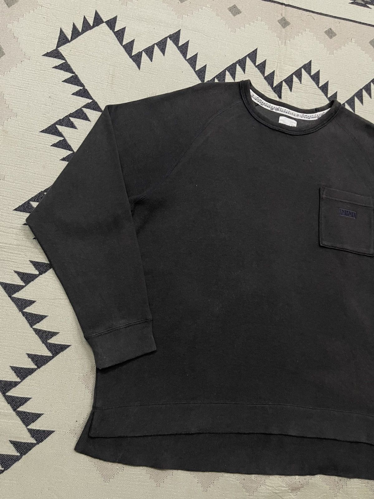 Number (N)ine 2000s NUMBER (N)INE SWEATSHIRT SINGLE POCKET SMALL LOGO Size US L / EU 52-54 / 3 - 3 Thumbnail