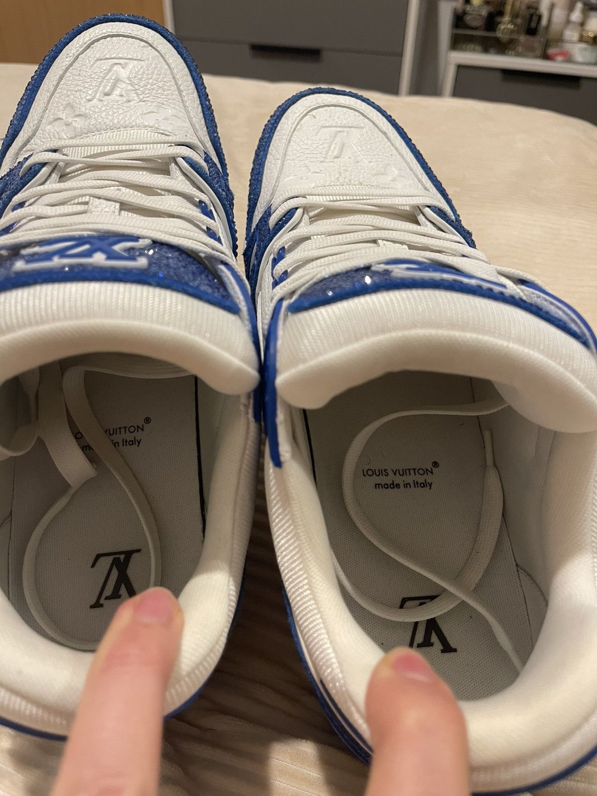 Louis Vuitton LV Trainer Sneaker Size US 11 / EU 44 - 5 Thumbnail