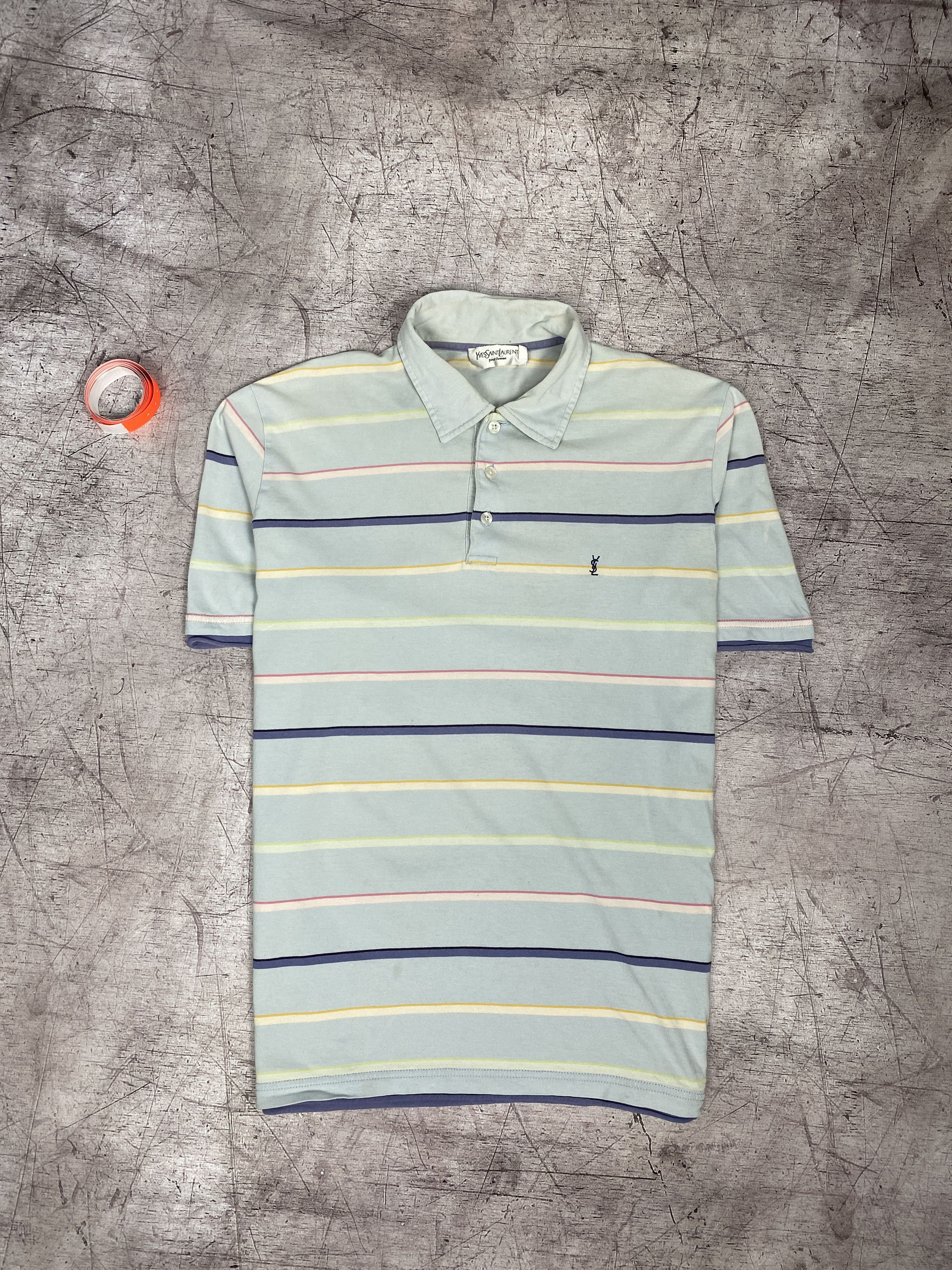 Yves Saint Laurent Yves Saint Laurent Vintage Mens Polo Shirt YSL tee Size US M / EU 48-50 / 2 - 1 Thumbnail