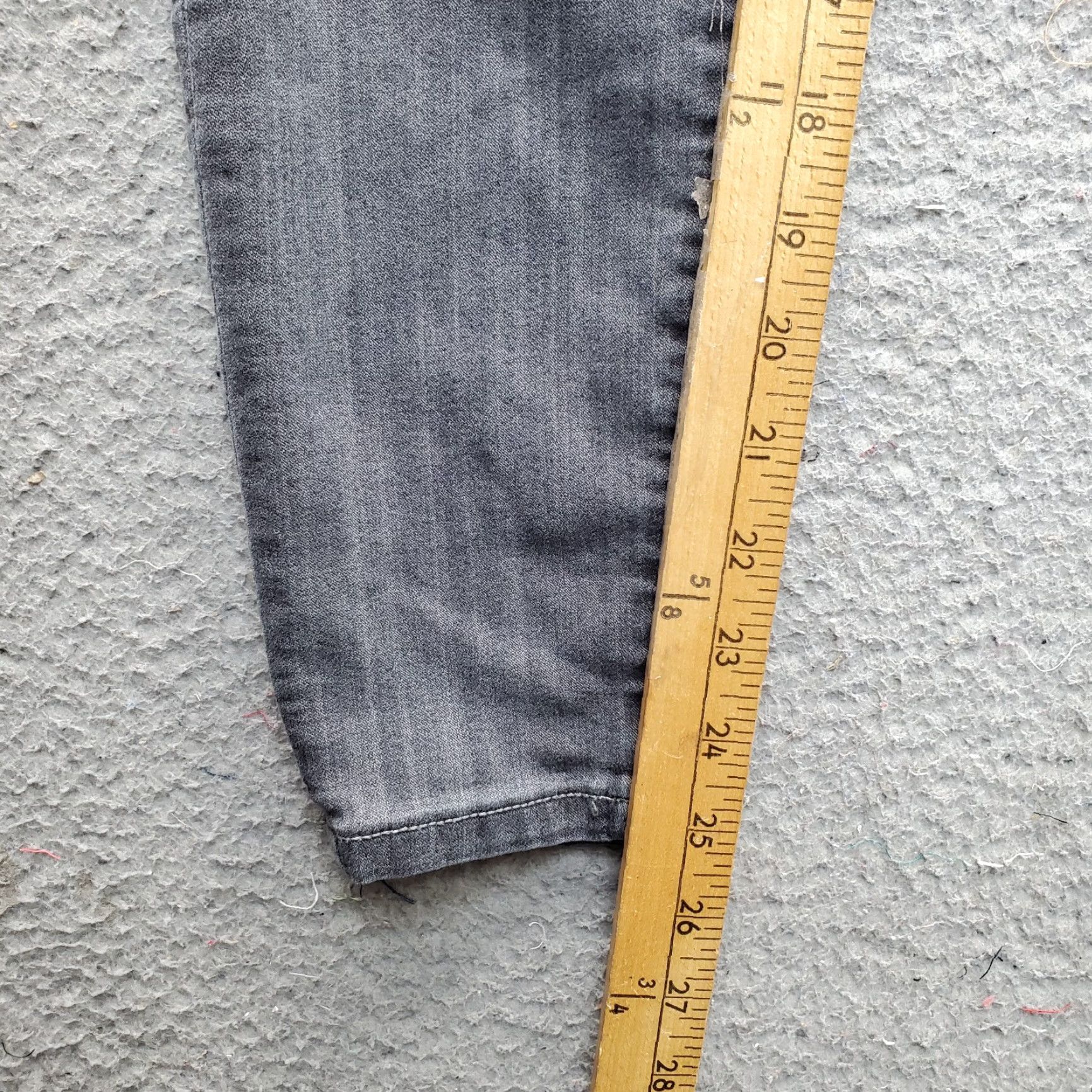 Vintage Liverpool Los Angeles Skinny Jeans Women's Gray 2/26 Medium Wash 5-Pocket Design 25" Inseam Size 26" / US 2 / IT 38 - 3 Thumbnail