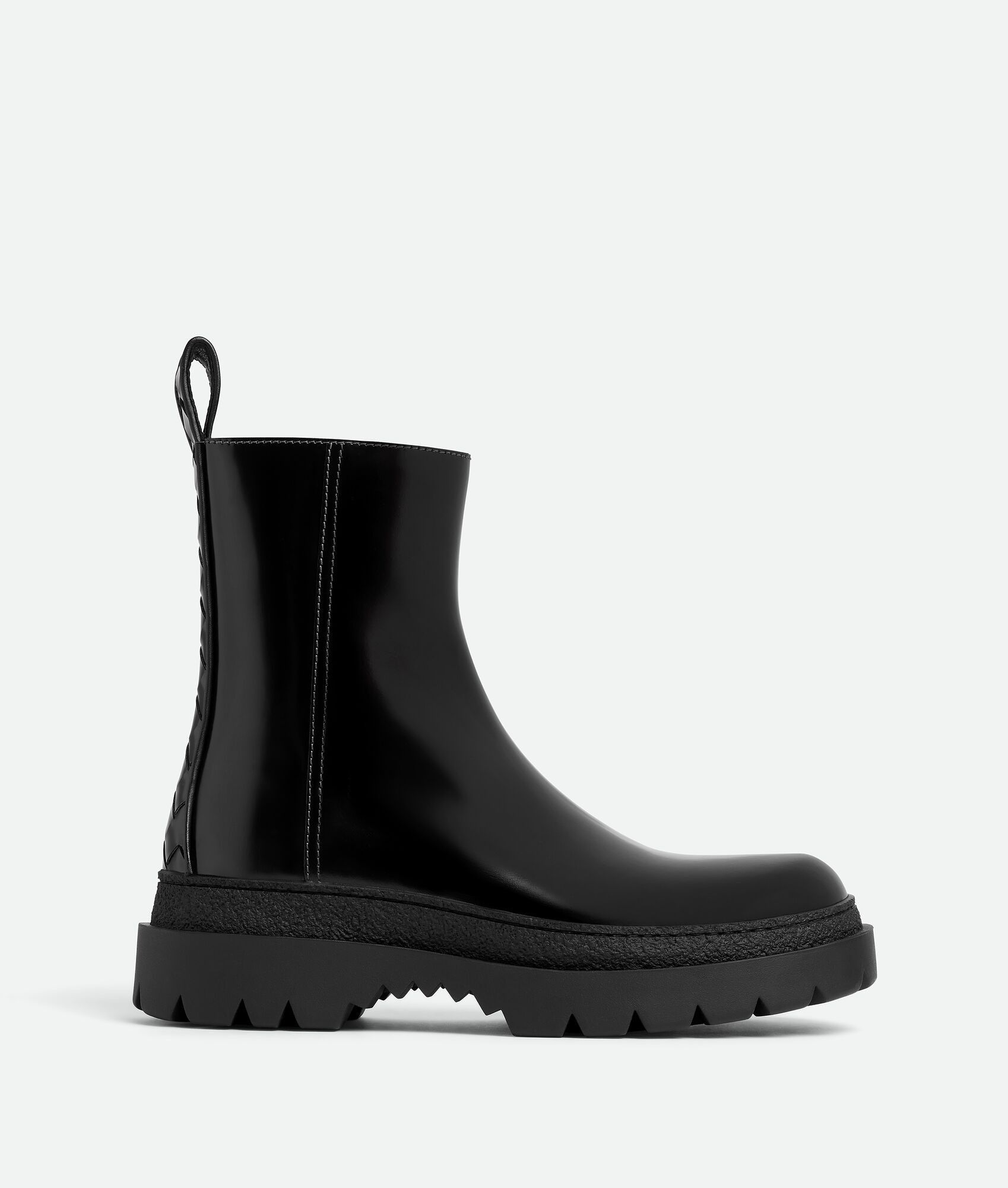 Bottega Veneta o1lf3ng10925 Leather Highway Ankle Boots in Black Size US 9 / EU 42 - 1 Thumbnail