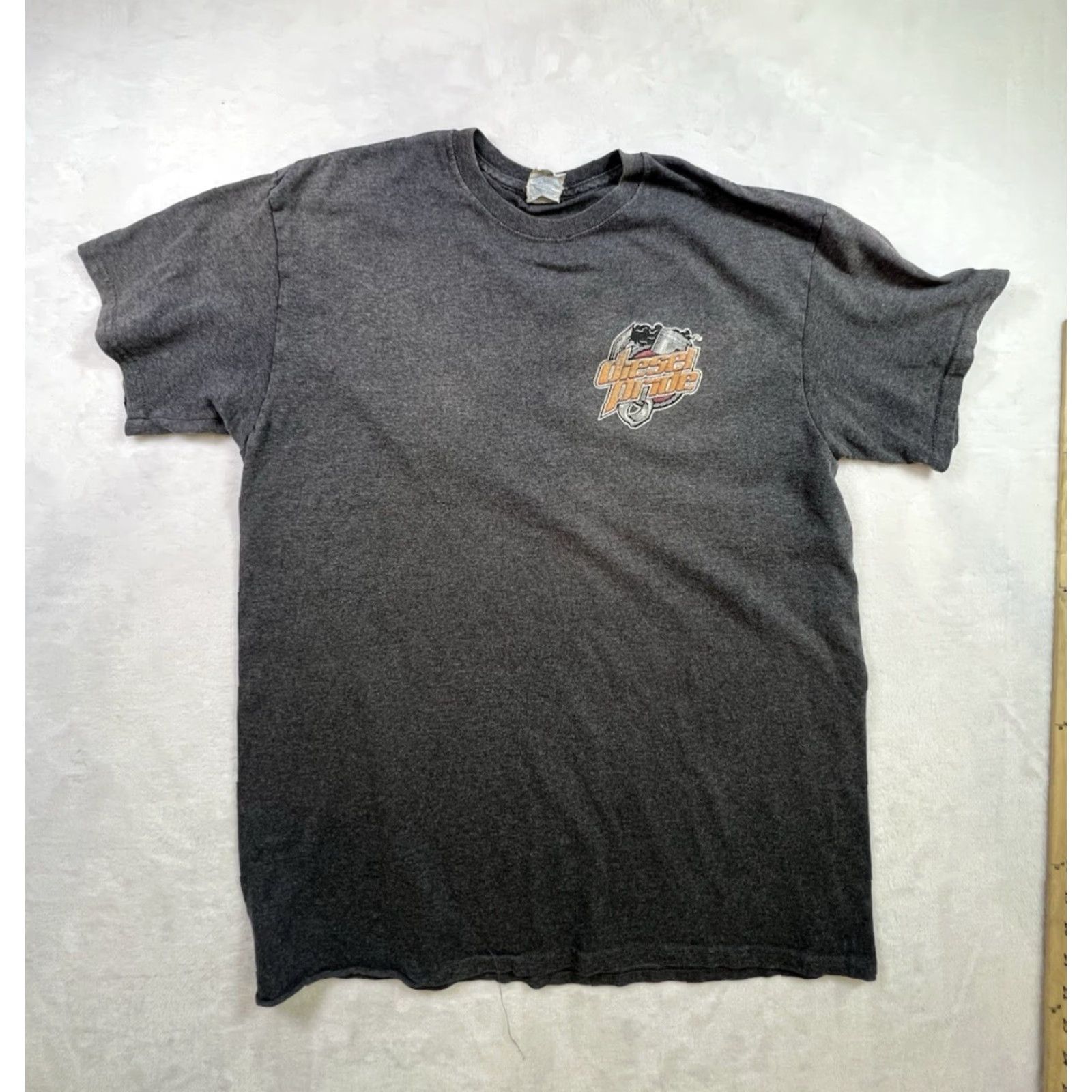 Delta VINTAGE Diesel Pride Flatbed Forever Skull Graphic Short Sleeve Tshirt | Size L Size US L / EU 52-54 / 3 - 2 Thumbnail