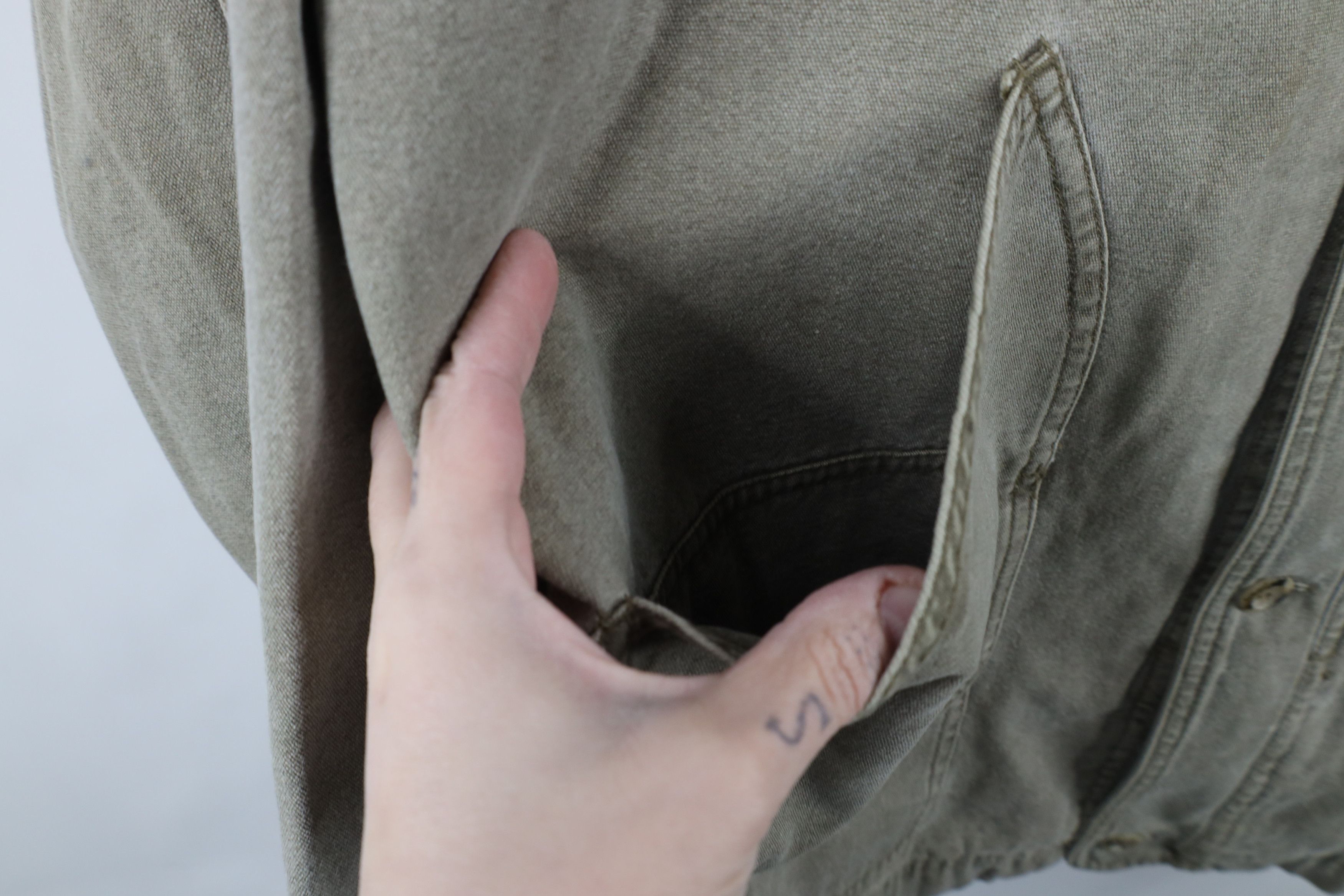 Columbia × Vintage Vintage 90s Columbia Stonewash Chore Barn Bomber Jacket Size US XL / EU 56 / 4 - 8 Thumbnail