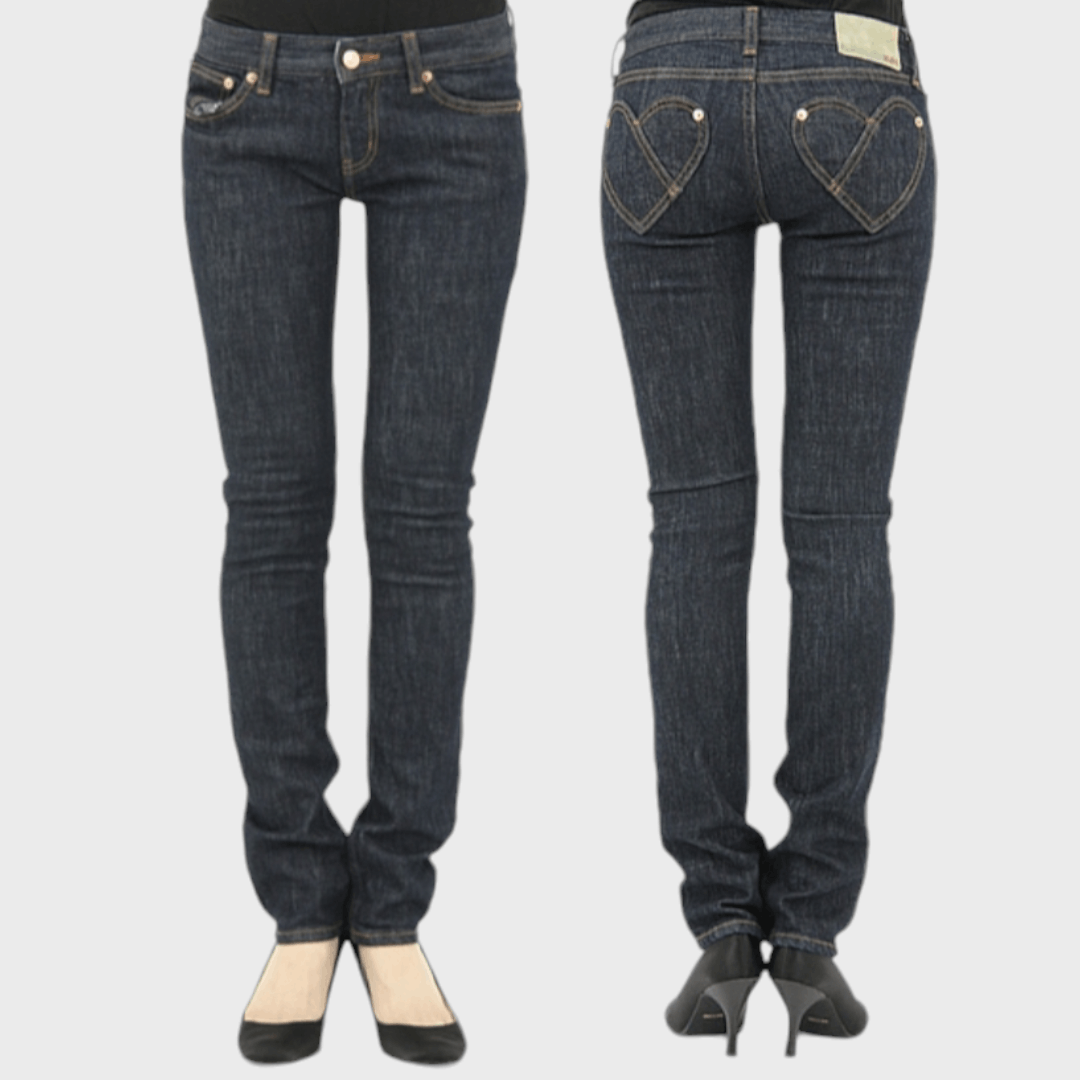 Japanese Brand × X-Girl Xgirl Skinny Jeans Stretch Love Pockets Size 26" / US 2 / IT 38 - 1 Thumbnail