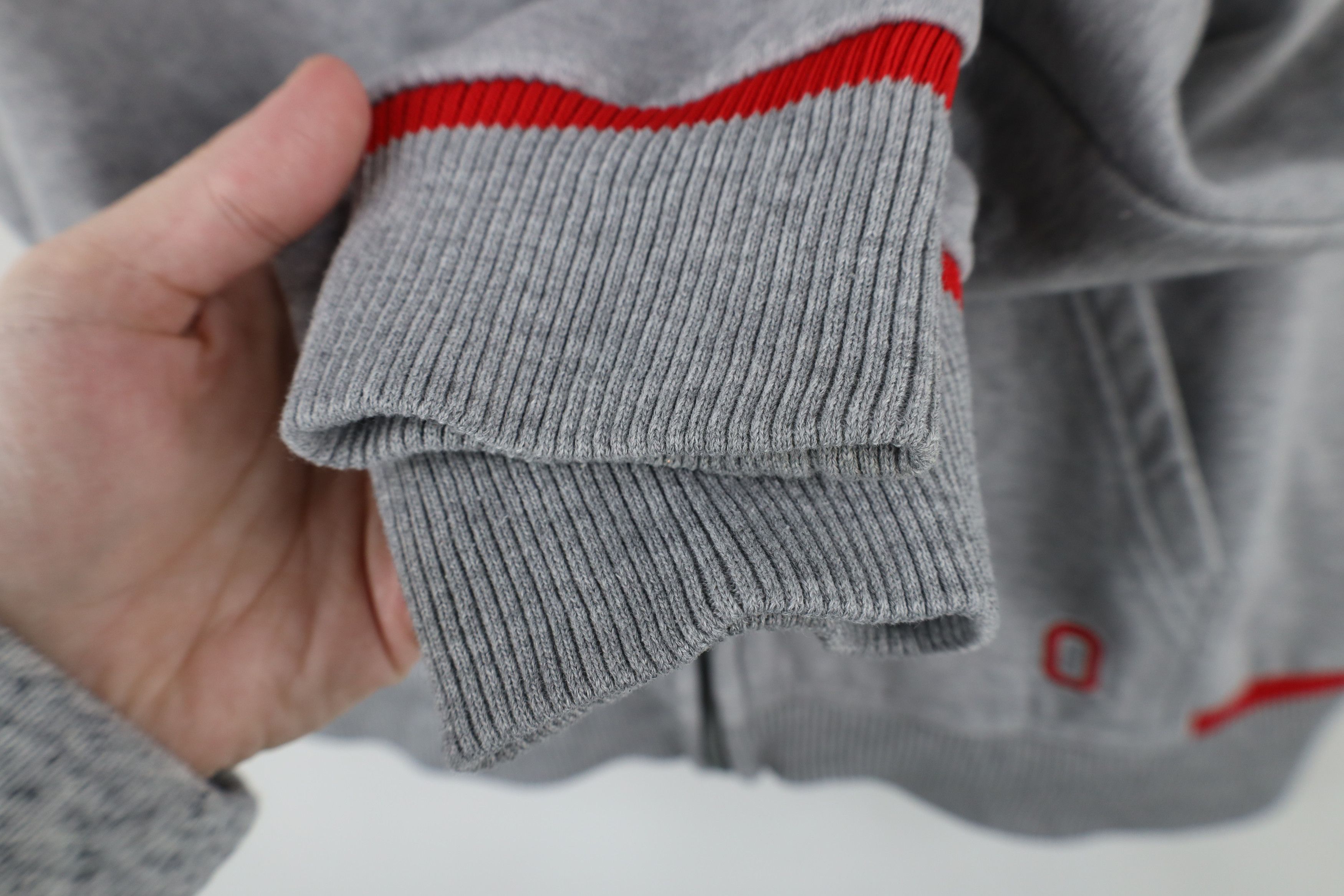 Nike × Vintage Vintage Nike Scott Mini Swoosh Ohio State University Hoodie Size XL / US 12-14 / IT 48-50 - 6 Thumbnail