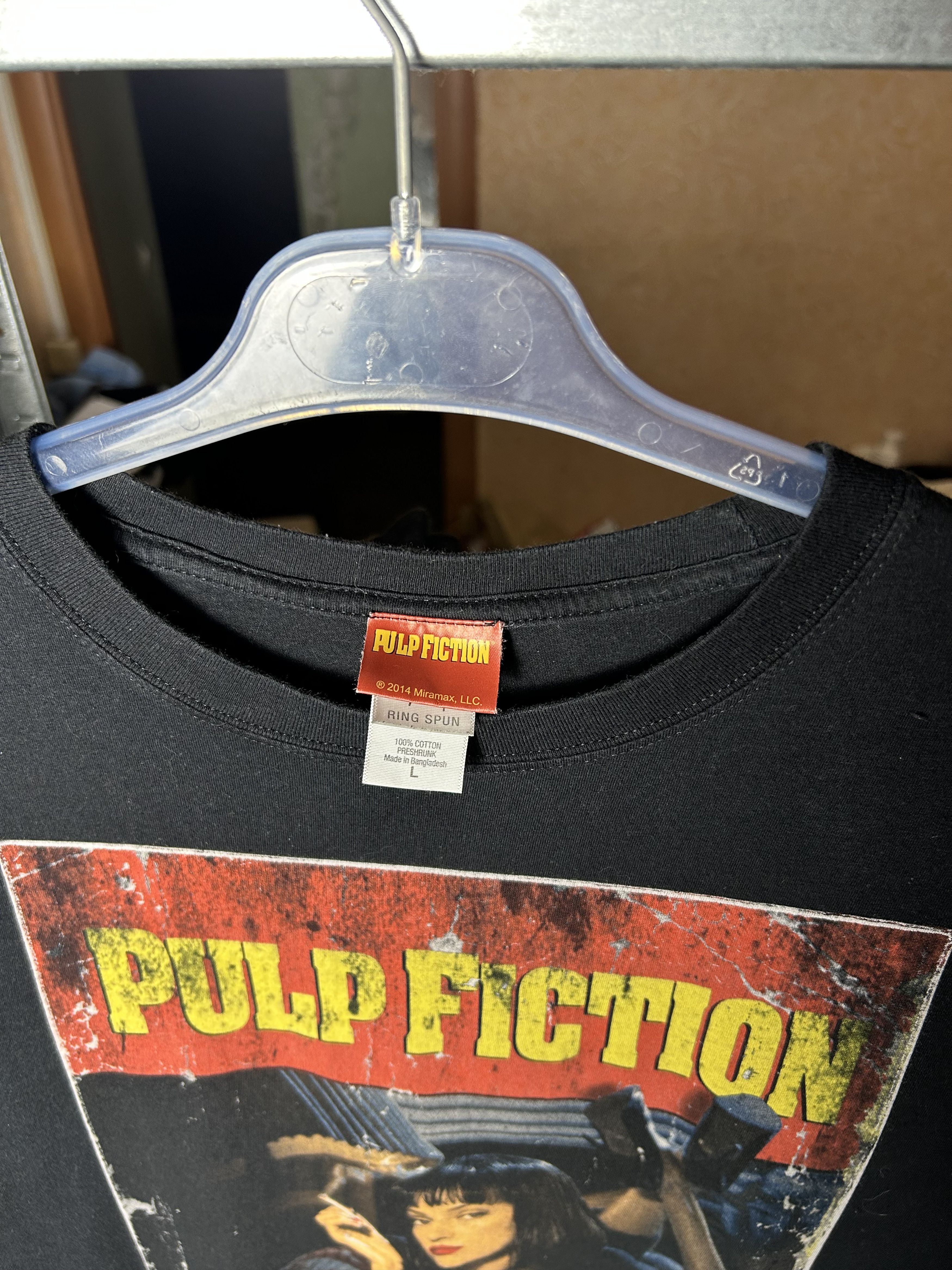 Vintage Vintage 2000s Pulp Fiction Quentin Tarantino Movie T-shirt Size US L / EU 52-54 / 3 - 4 Thumbnail