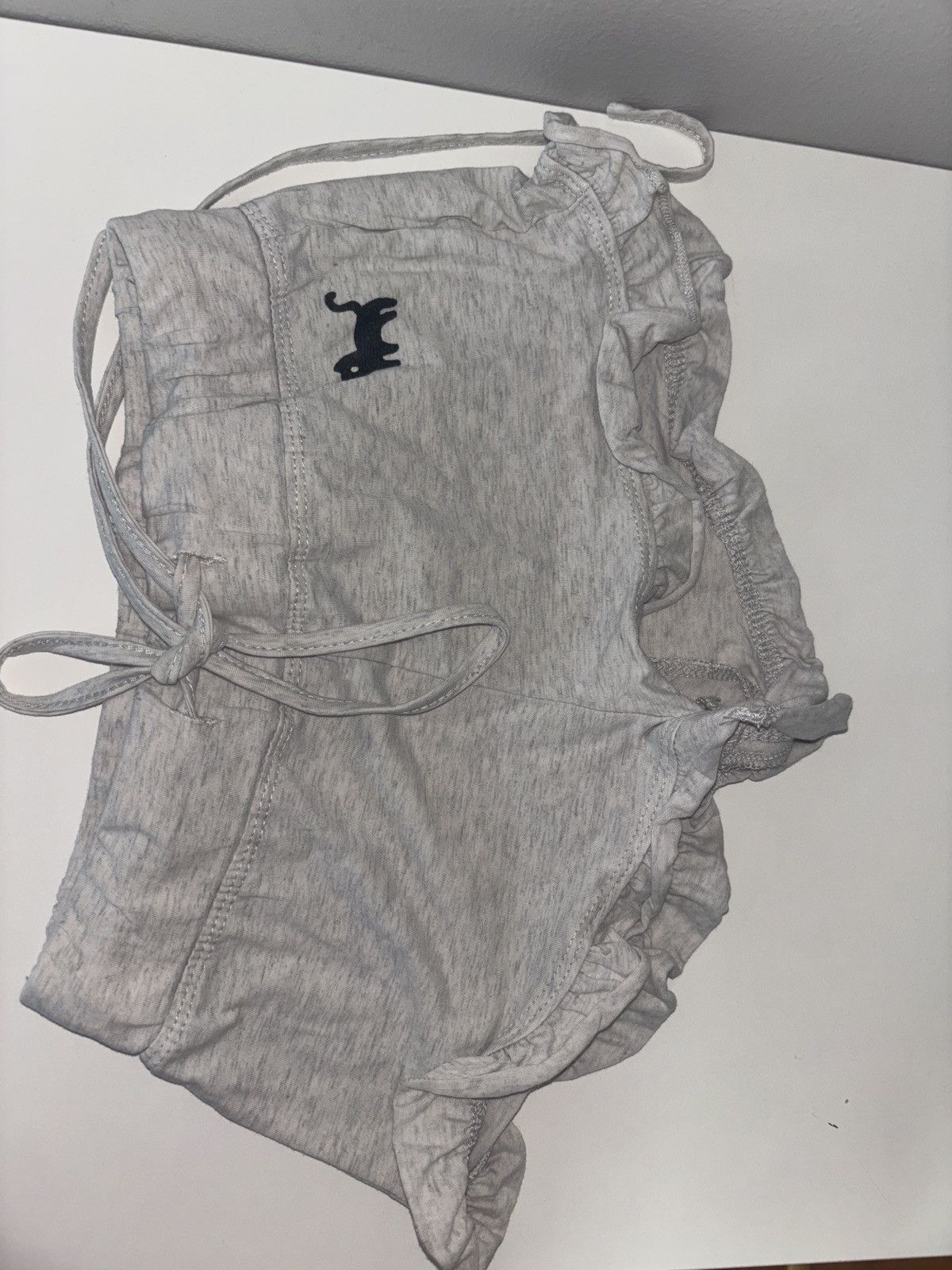 Shein Tight grey shorts Size 22" - 3 Thumbnail