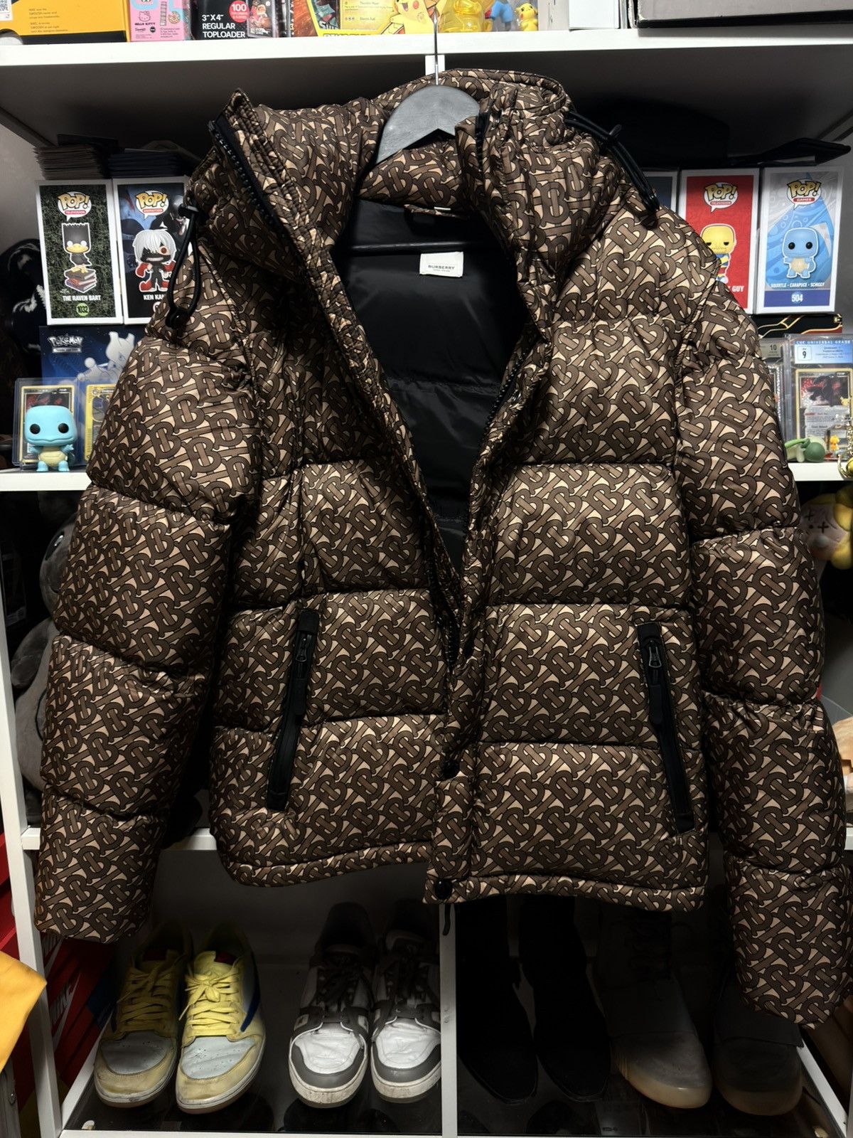 Burberry Burberry Detachable Sleeve Monogram Puffer Jacket Size US M / EU 48-50 / 2 - 1 Thumbnail