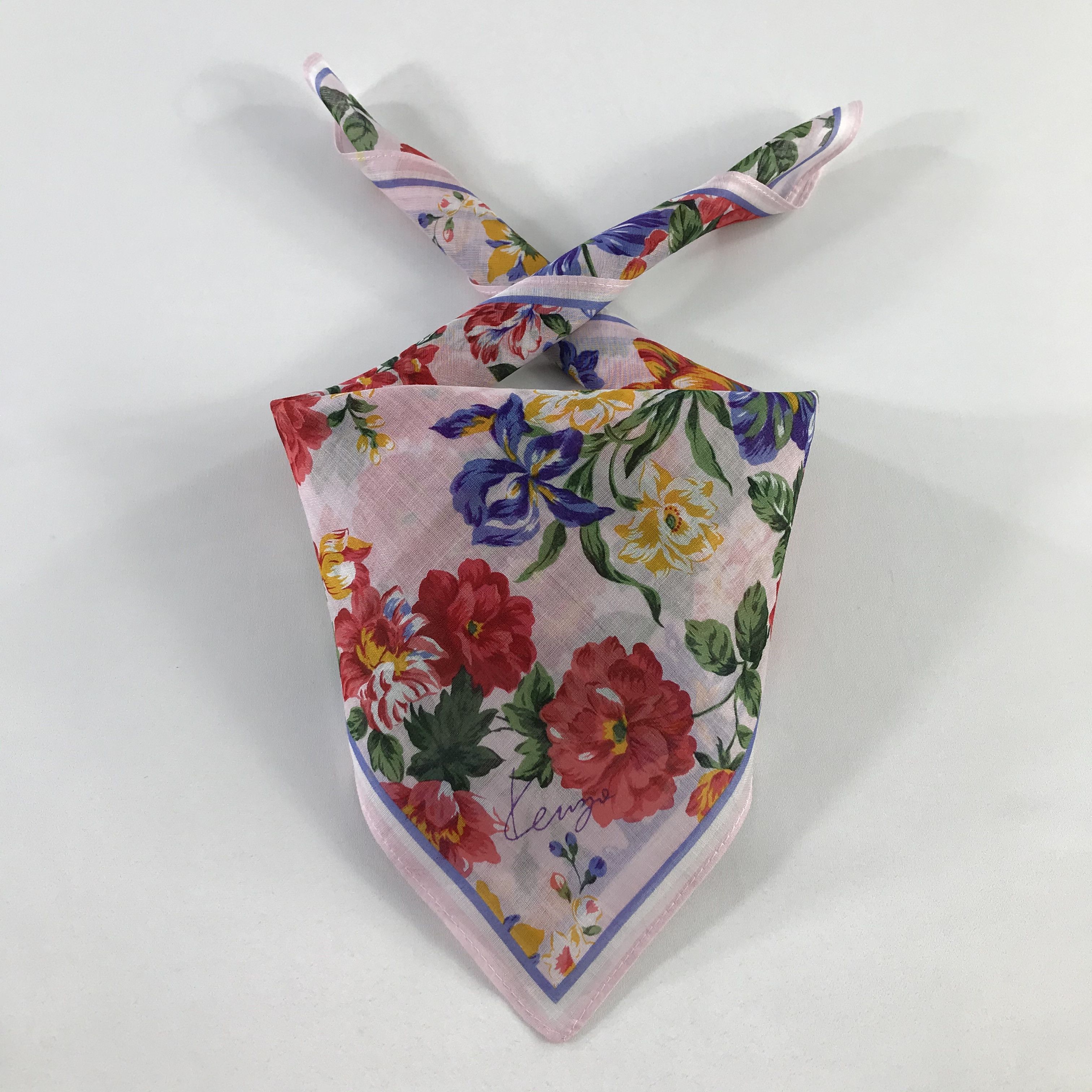 Kenzo × Vintage Kenzo Bandana / Handkerchief / Neckerchief - S850 Size ONE SIZE - 3 Thumbnail