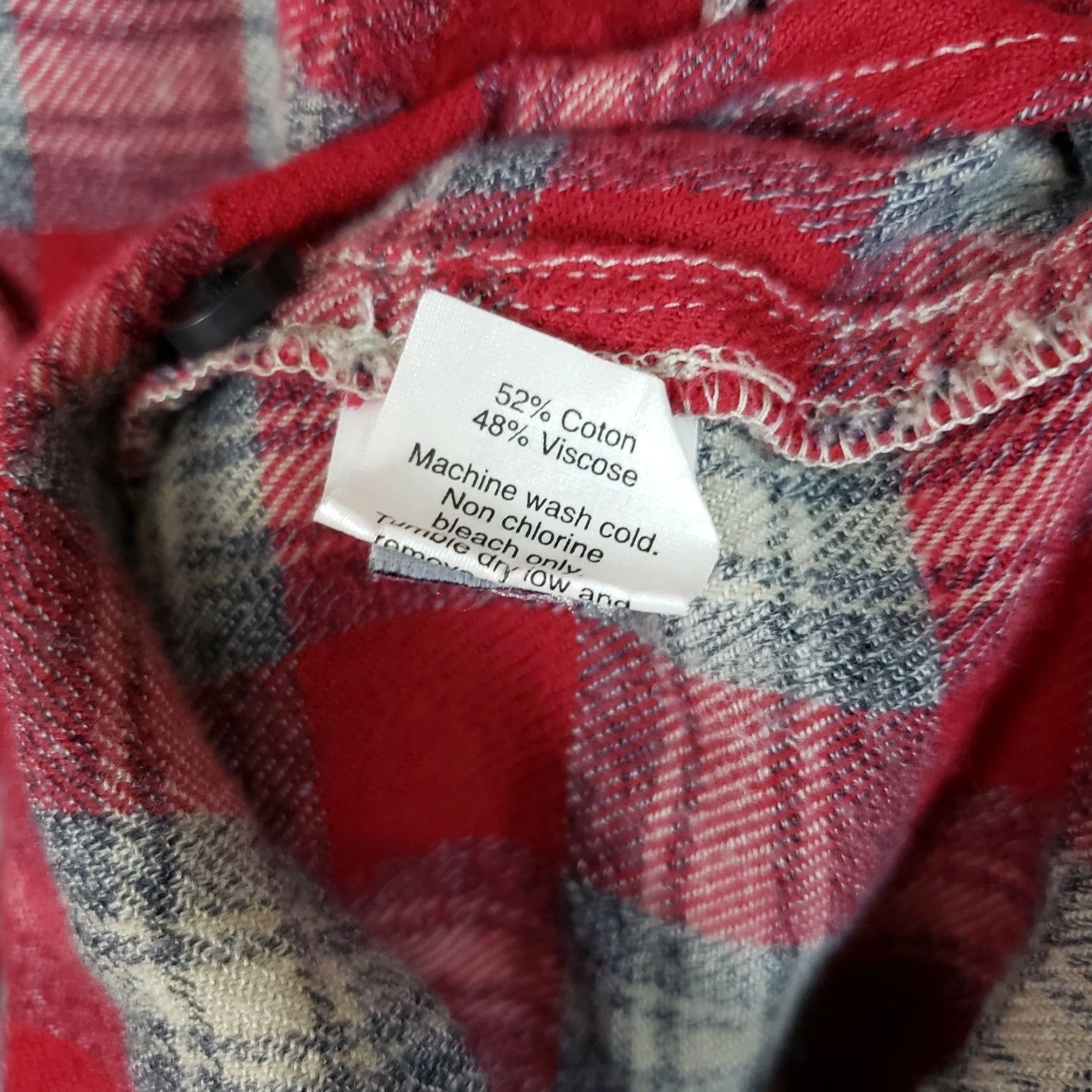 Madewell Madewell Womens Ex-Boyfriend Shirt Fairfax Plaid Sz Small Red Button Front Shirt Women Size S / US 4 / IT 40 - 6 Thumbnail