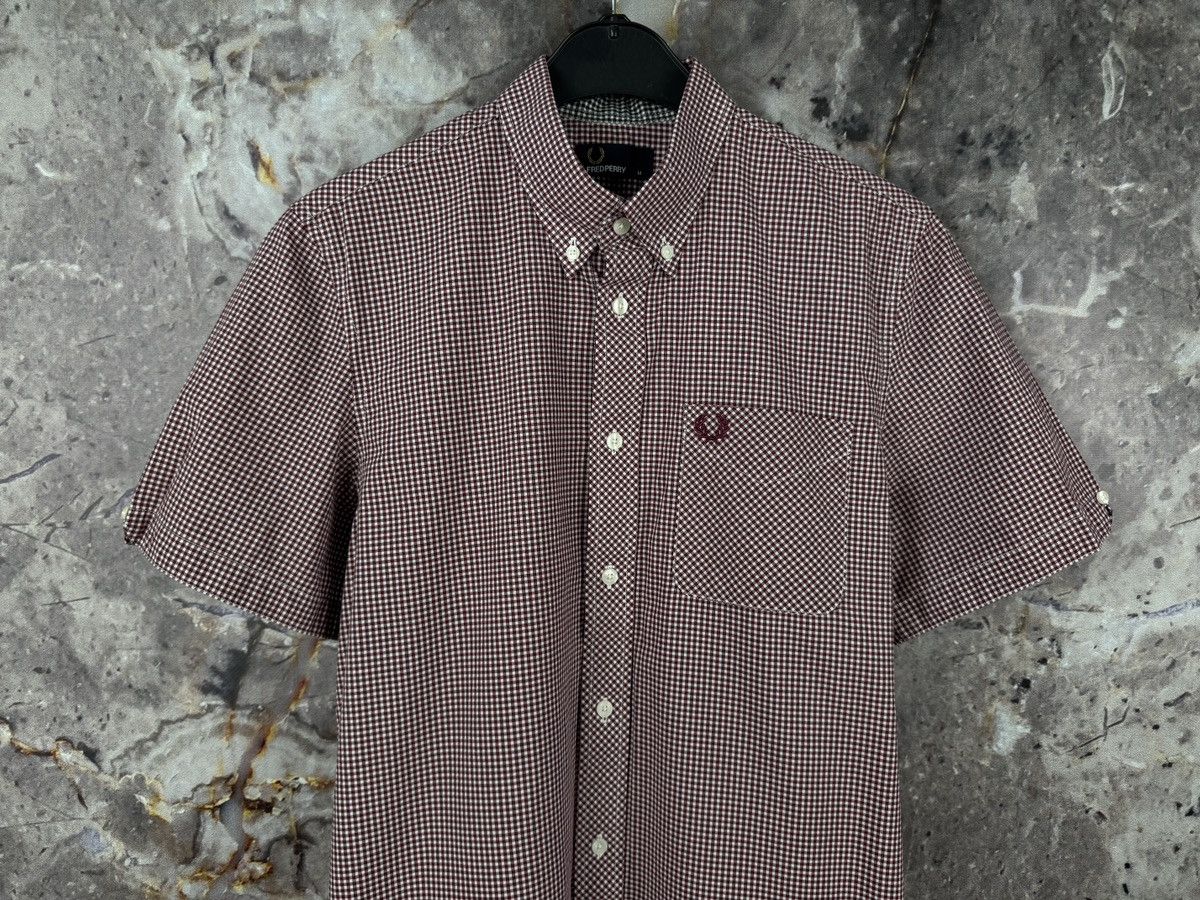 Fred Perry Men’s Fred Perry Shirt With Short Sleeves Streetwear Size M Size US M / EU 48-50 / 2 - 3 Thumbnail