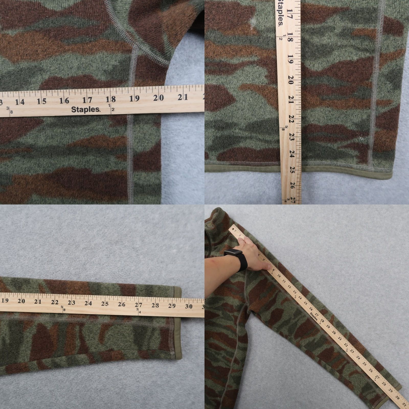 Patagonia Patagonia Better Sweater Jacket 1/4 Zip Camouflage Green Mens M Size US M / EU 48-50 / 2 - 9 Thumbnail