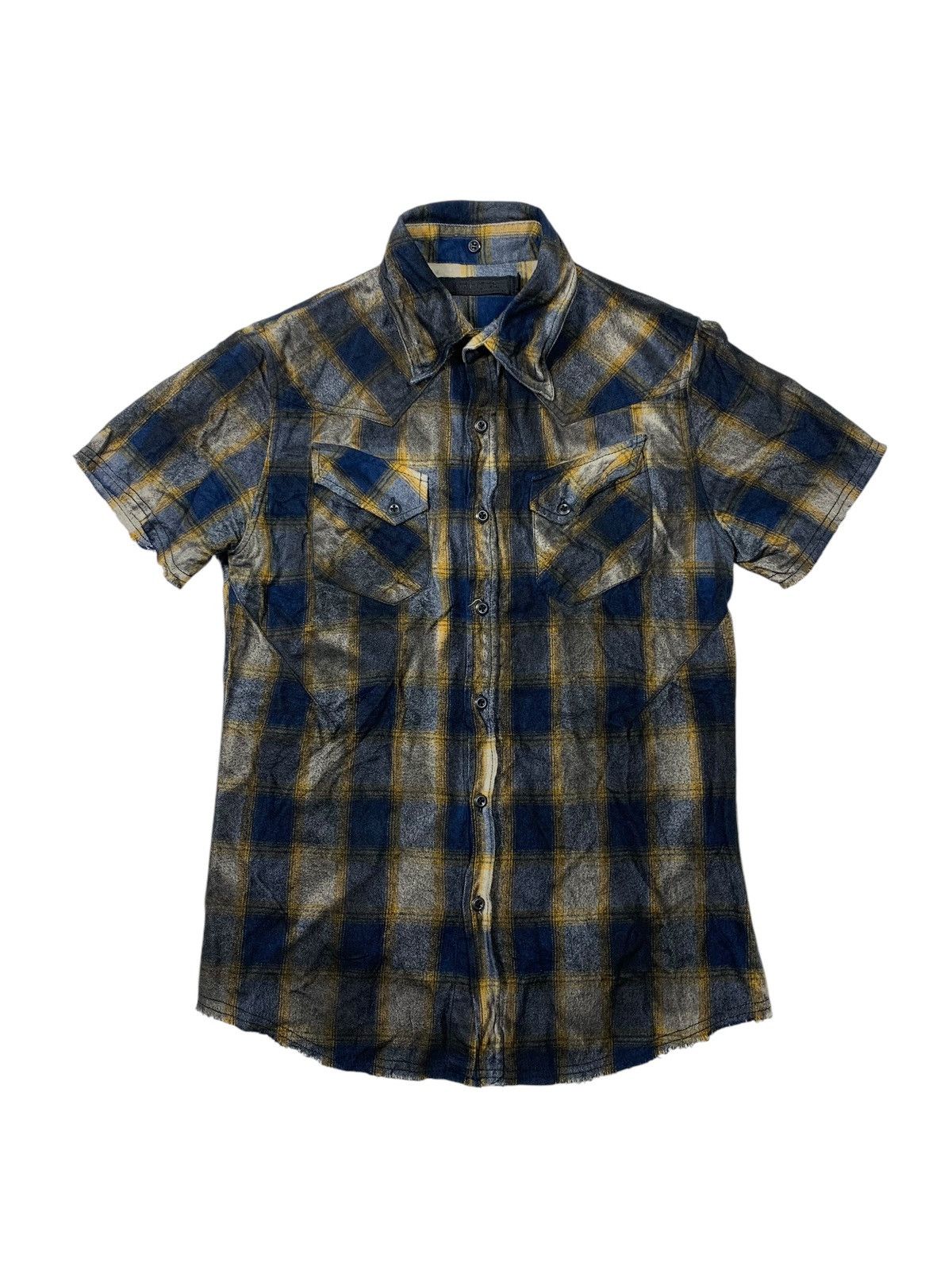 14th Addiction × GOSTAR DE FUGA FUGA DE PLAID SHIRT Size US M / EU 48-50 / 2 - 1 Thumbnail