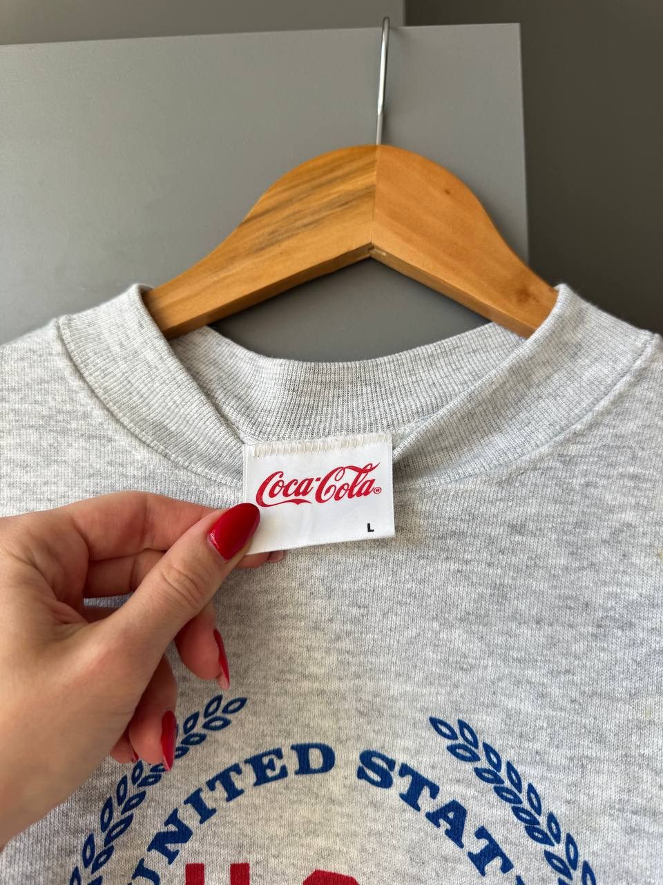 Coca Cola Vintage 1992 Olympics Coca Cola Crewneck Sweatshirt Size US L / EU 52-54 / 3 - 3 Thumbnail