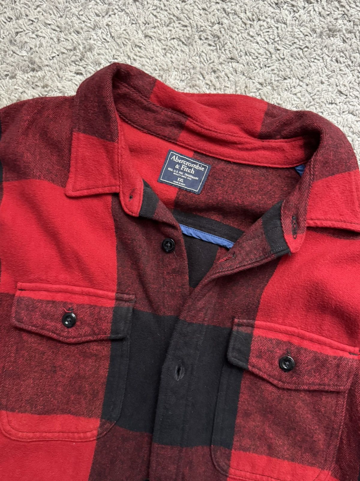 Abercrombie & Fitch Size XXL Abercrombie and Fitch flannel Size US XXL / EU 58 / 5 - 2 Thumbnail