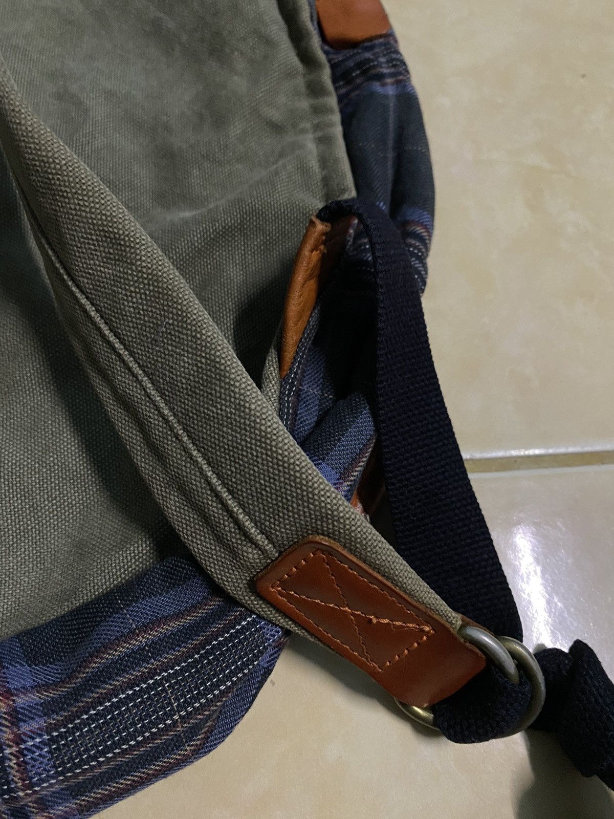 Japanese Brand × Vintage Vtg Bagpack Kanvas Size ONE SIZE - 10 Thumbnail