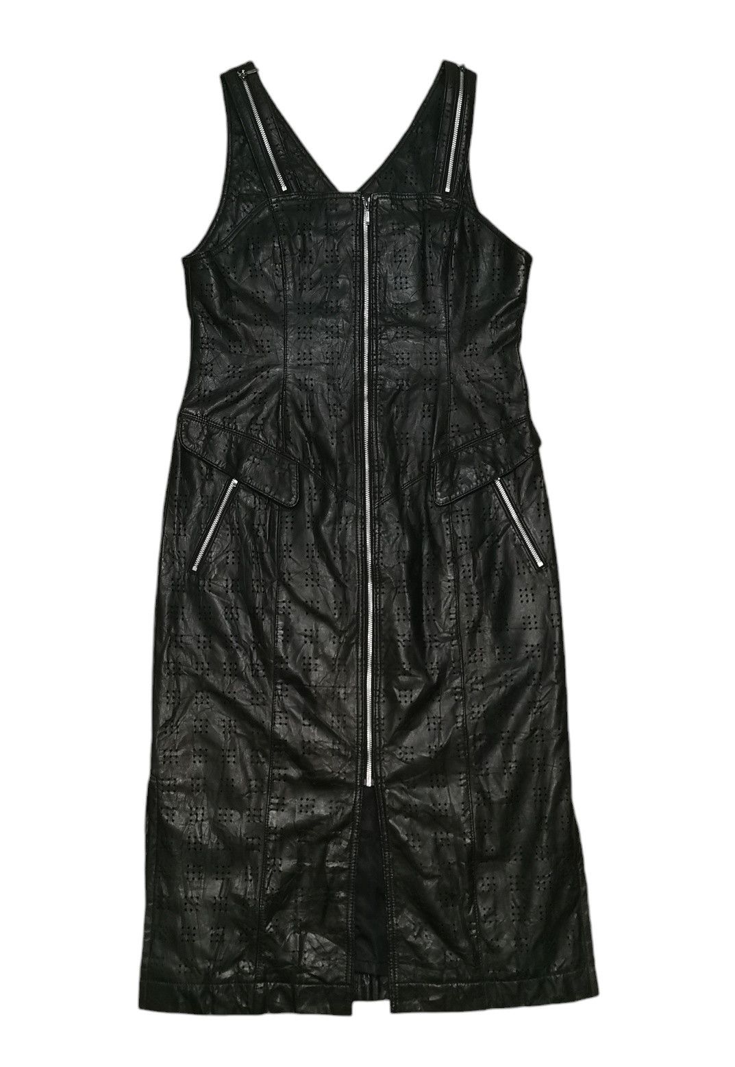 Designer × Japanese Brand × Leather Cizenne Leather Dress Size XS / US 0-2 / IT 36-38 - 1 Thumbnail