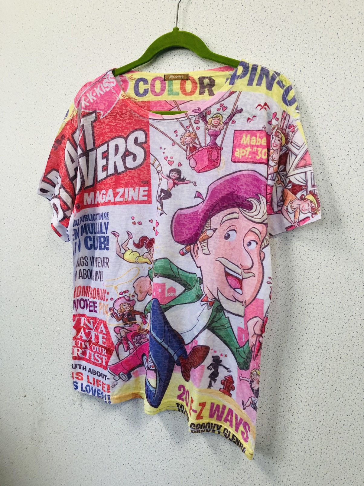 Japanese Brand Decomp Vintage Printed Shirt Size US M / EU 48-50 / 2 - 2 Thumbnail