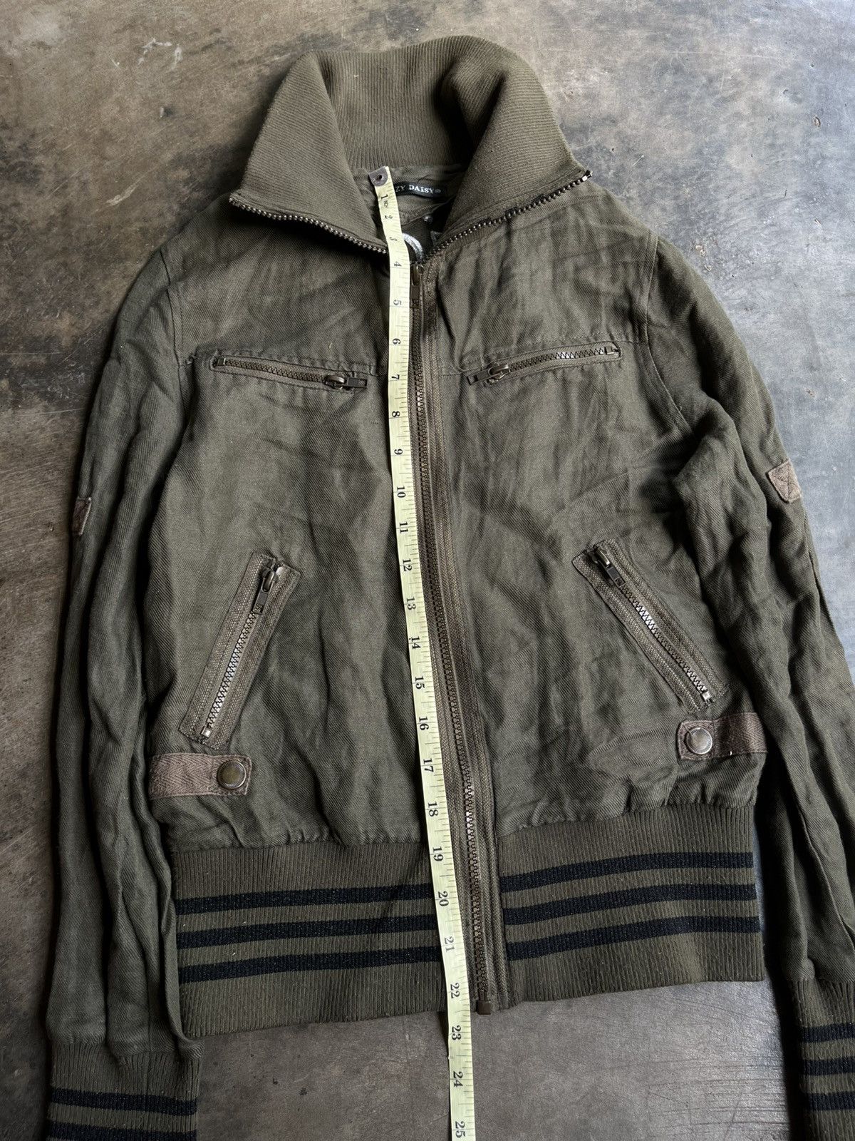 Isamu Katayama Backlash JAPANESE 2000’s LAZY DAISY TRACK JACKET MILITARY Size US S / EU 44-46 / 1 - 12 Thumbnail