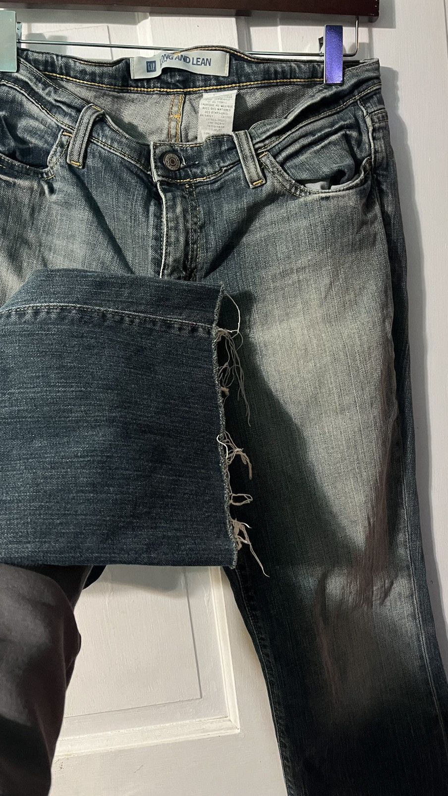 Gap Gap - Mid Rise Long And Lean Jeans Size 30" / US 8 / IT 44 - 5 Thumbnail