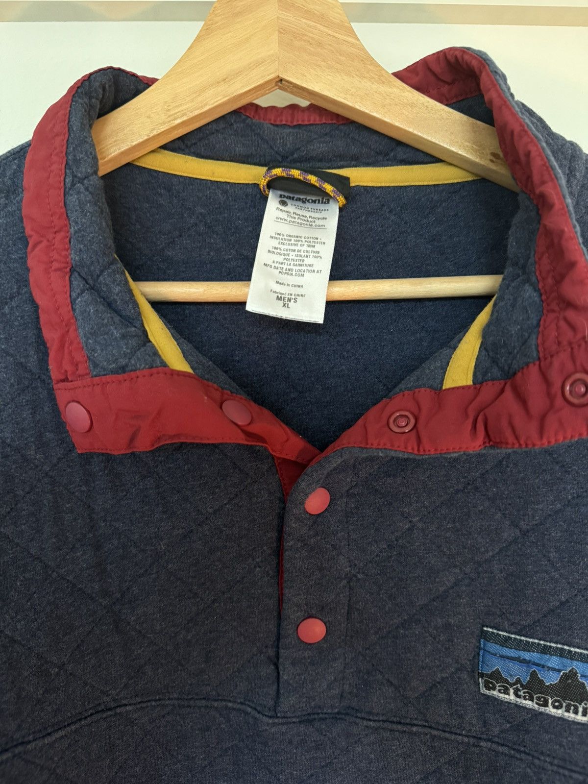 Patagonia Patagonia x Vintage Quarter Button up Size US XL / EU 56 / 4 - 4 Thumbnail