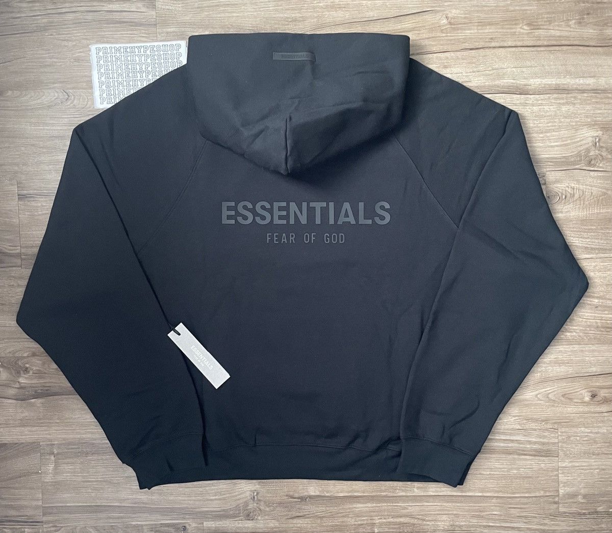 Essentials Fear of God Streetwear Fear of God Essentials Hoodie Black SS21 size XL Grailed