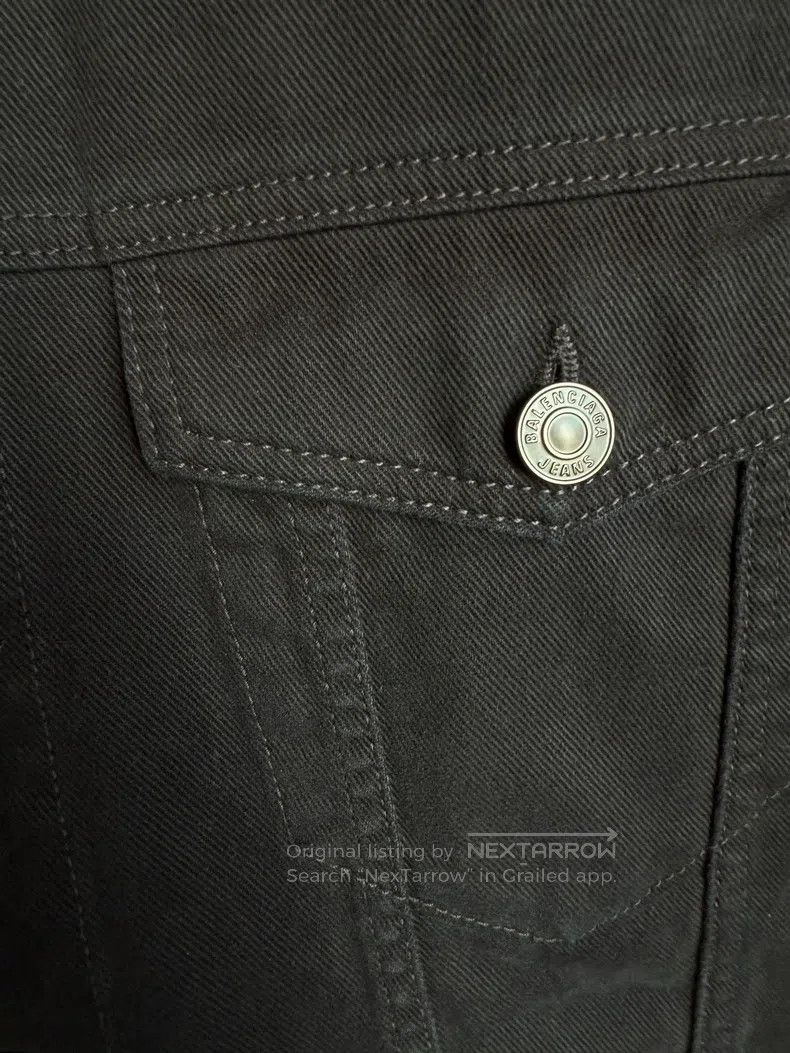 Balenciaga Balenciaga Solid color single-breasted casual jacket Size US S / EU 44-46 / 1 - 7 Thumbnail