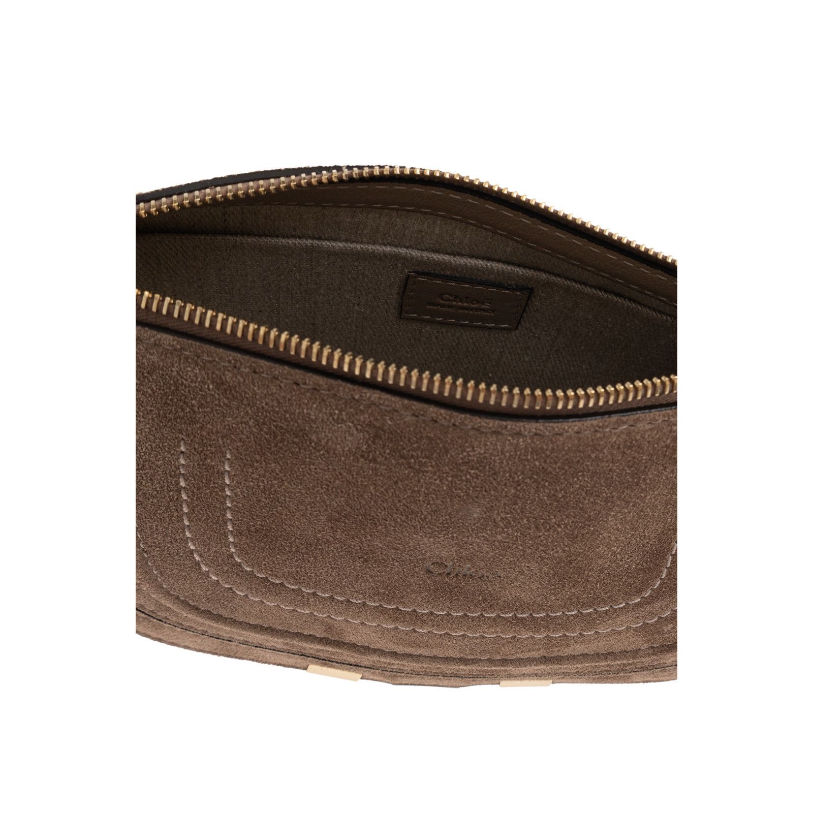 Chloe Chloe Mini Soft Boyish Brown Suede Shoulder Bag New & Authen Size ONE SIZE - 4 Thumbnail