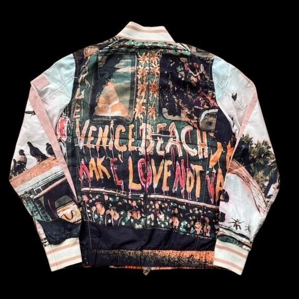 True Religion Rare AOP Bomber Jacket True Religion Size US L / EU 52-54 / 3 - 2 Thumbnail