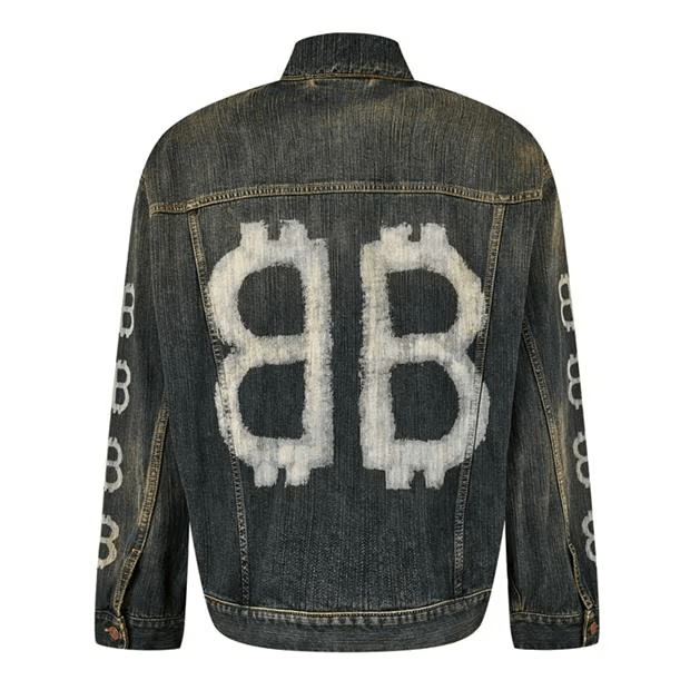 Balenciaga Crypto Denim Jacket Size US L / EU 52-54 / 3 - 2 Thumbnail