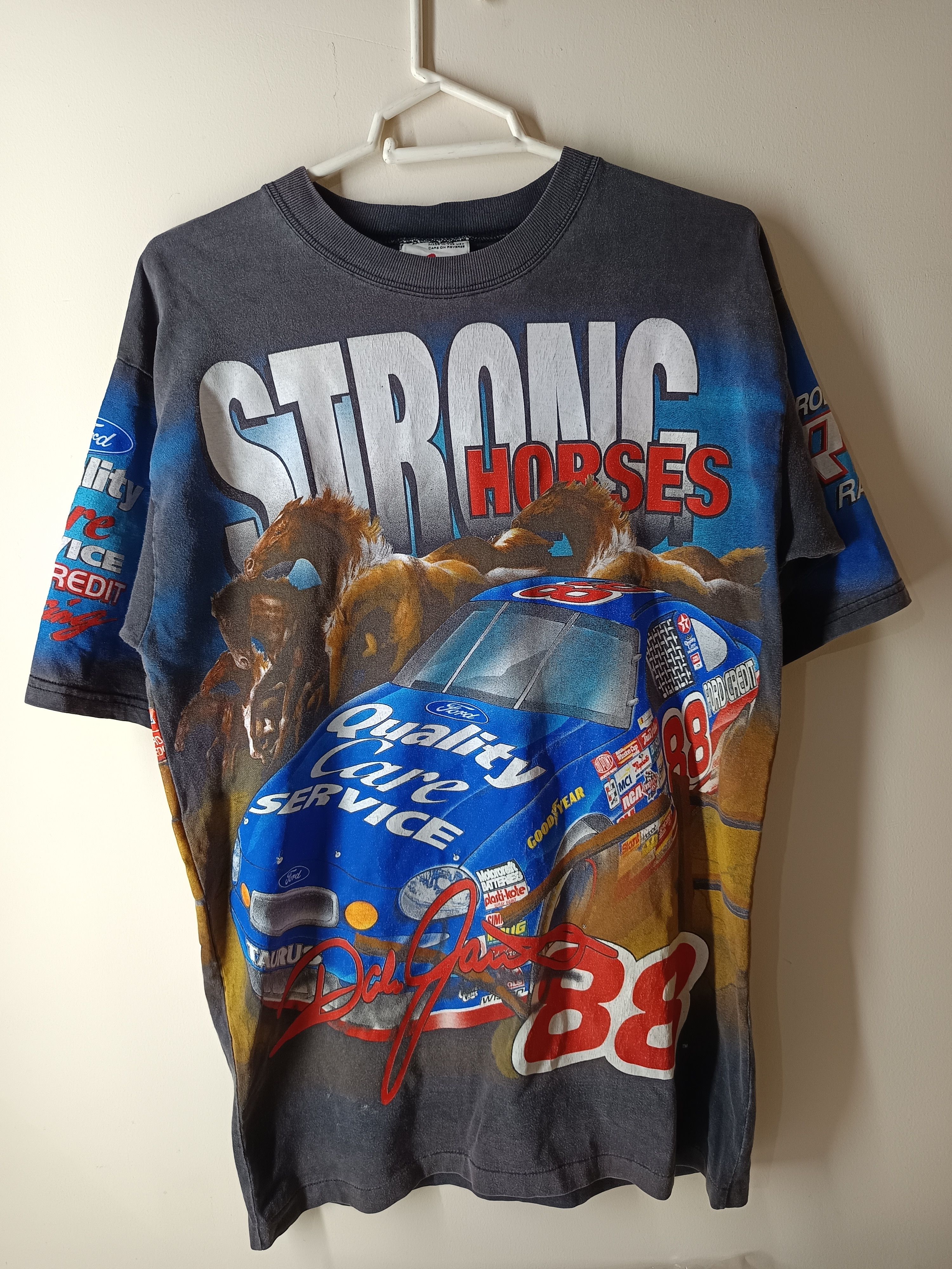 Chase Authentics × NASCAR × Vintage Chase authentic vintage Nascar 88 Dale Jarrett strong horse Size US M / EU 48-50 / 2 - 1 Thumbnail