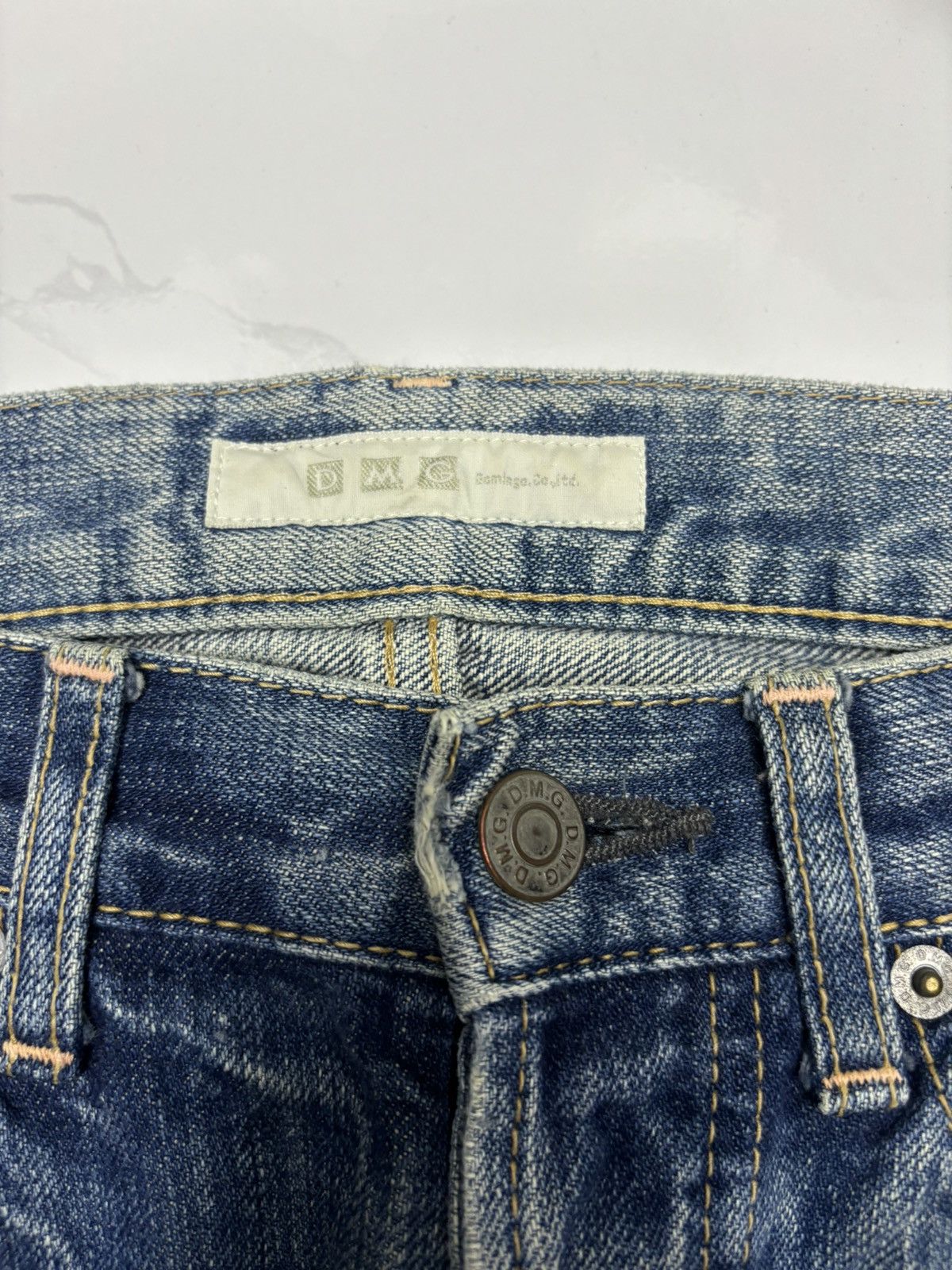 Hysteric Glamour × Japanese Brand × Undercover Vintage DMG by Spellbound Distressed Denim Jeans Size US 30 / EU 46 - 9 Thumbnail