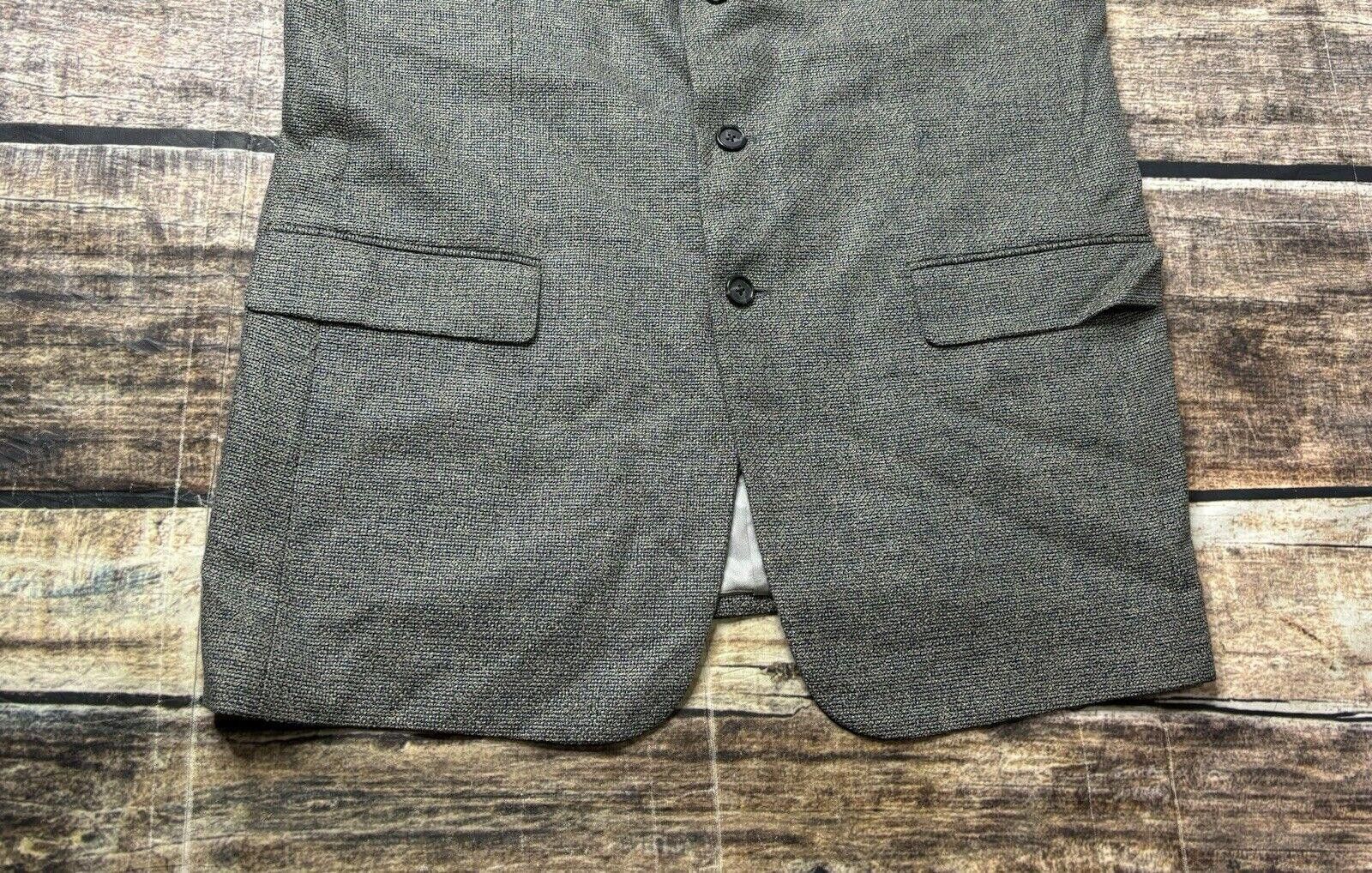Givenchy Givenchy Monsieur Blazer Jacket Men's 42L Worsted Wool Silk Size 42R - 6 Thumbnail