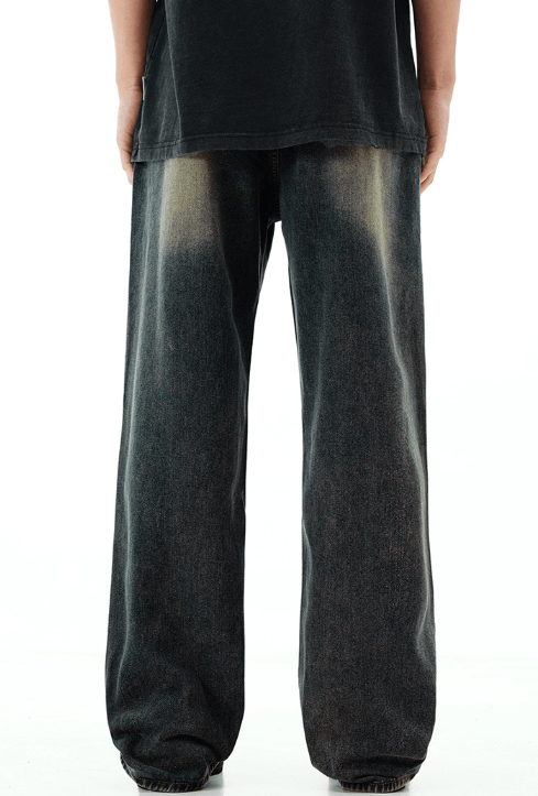 Japanese Brand × Jean American men's high street distressed washed ripped jeans Size US 34 / EU 50 - 5 Thumbnail