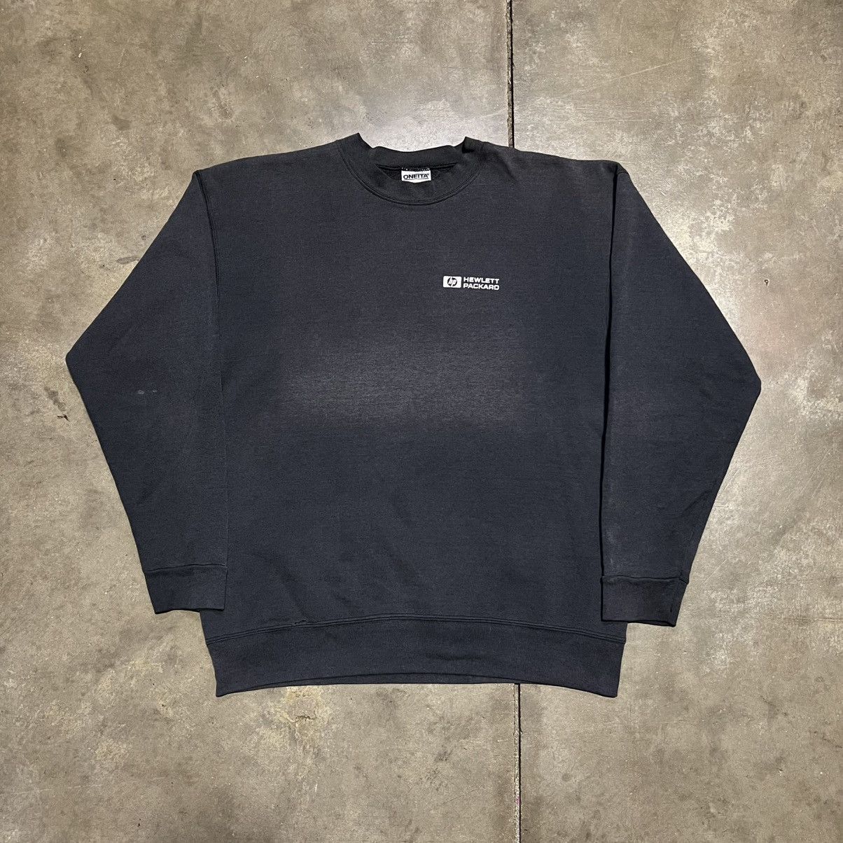 Vintage Vintage 90s Hewlett Packard Computer Sweatshirt Tech HP Size US XL / EU 56 / 4 - 1 Thumbnail