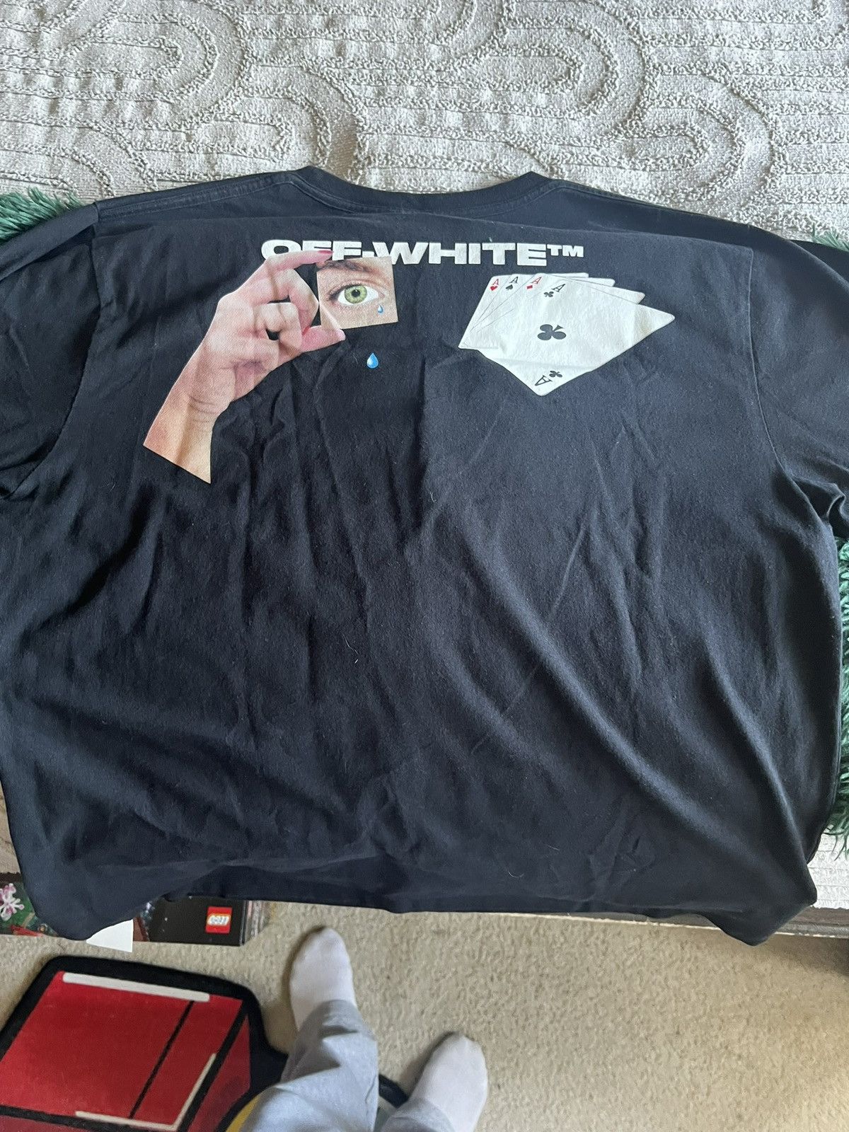 Off-White Off-White Ace of Spades Graphic T-shirt Size US XS / EU 42 / 0 - 1 Thumbnail