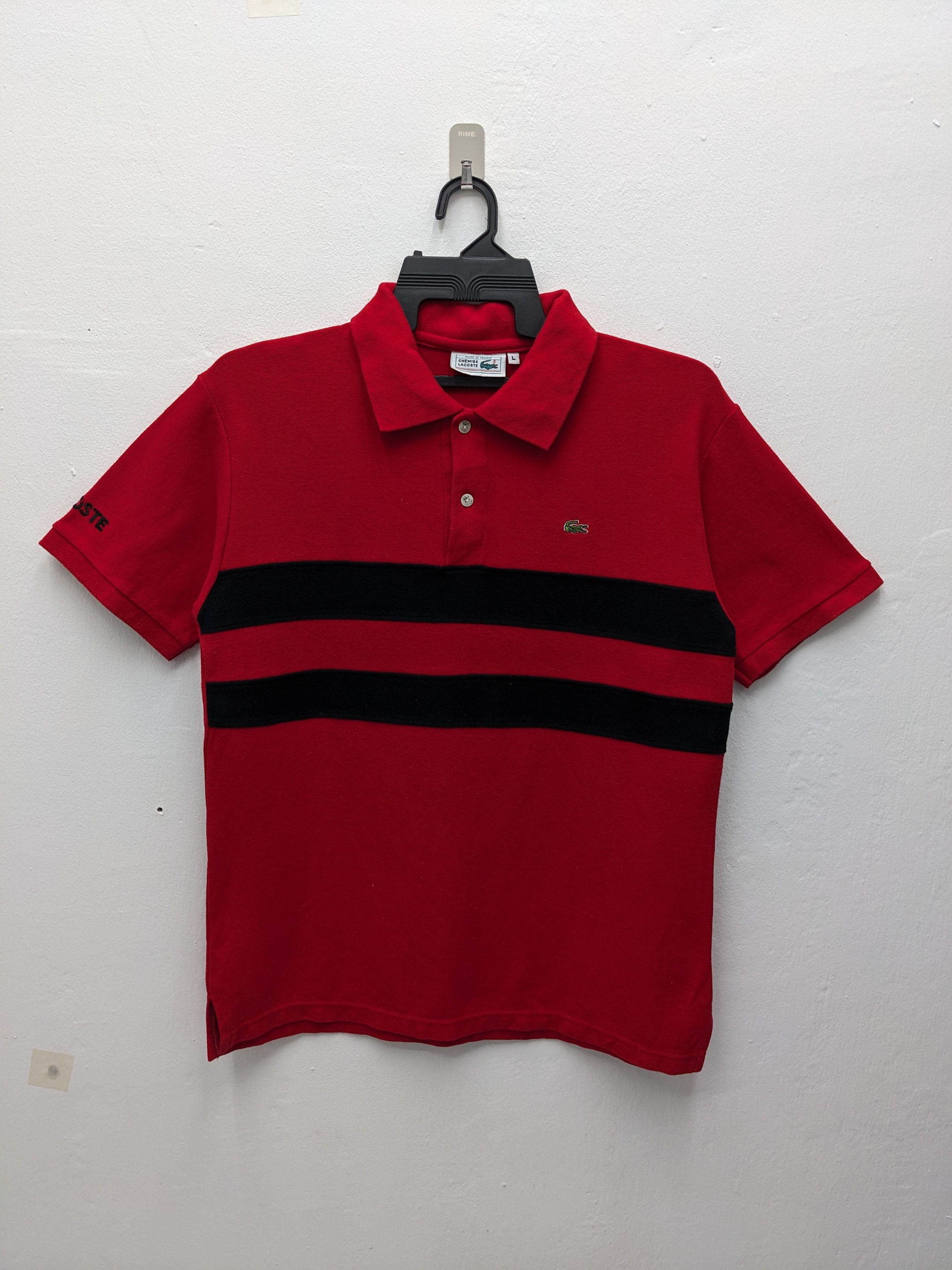 Lacoste VINTAGE LACOSTE MADE IN FRANCE POLO SHIRT Size US L / EU 52-54 / 3 - 2 Thumbnail